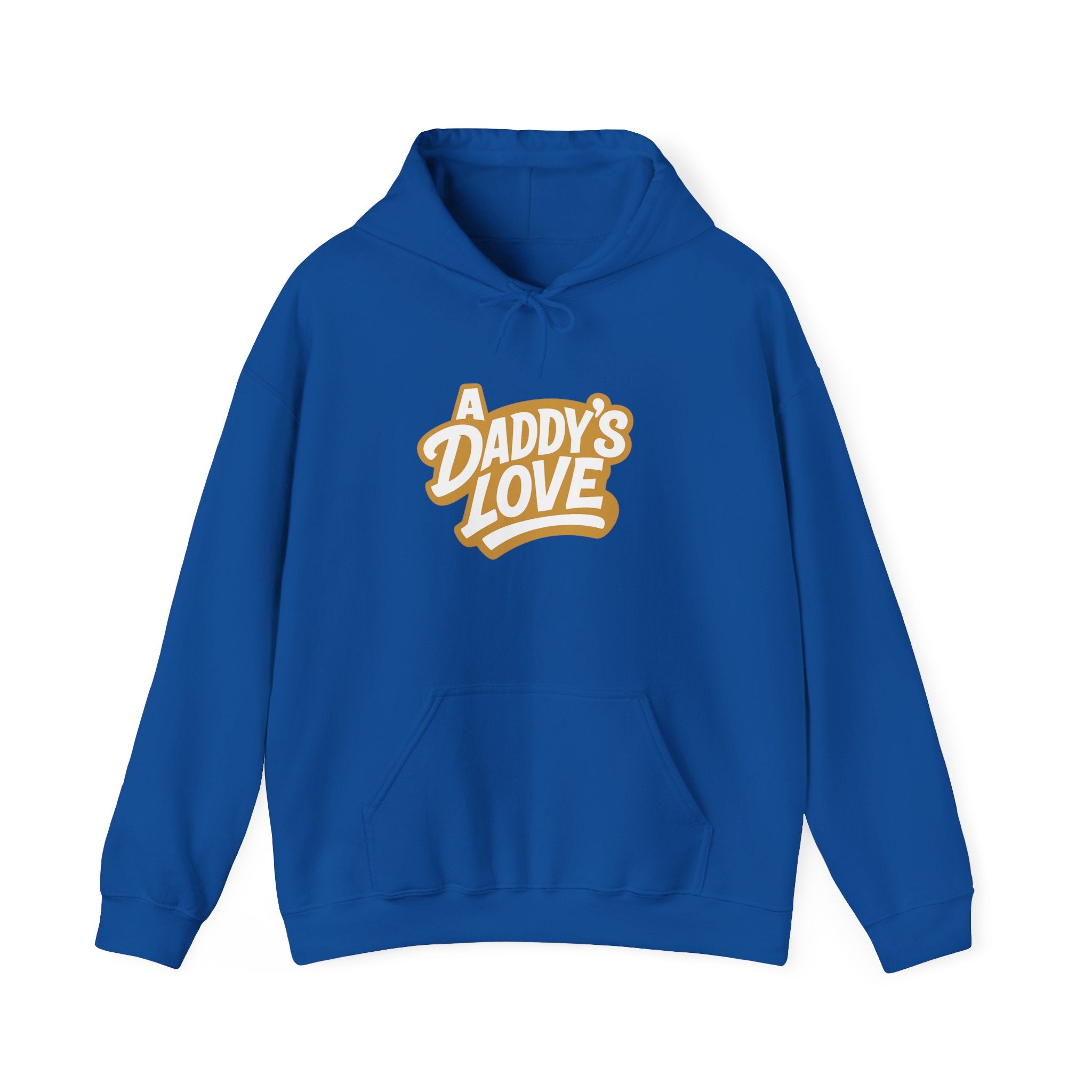 Daddy’s Love Hoodie — Retro Script Father Appreciation Sweatshirt