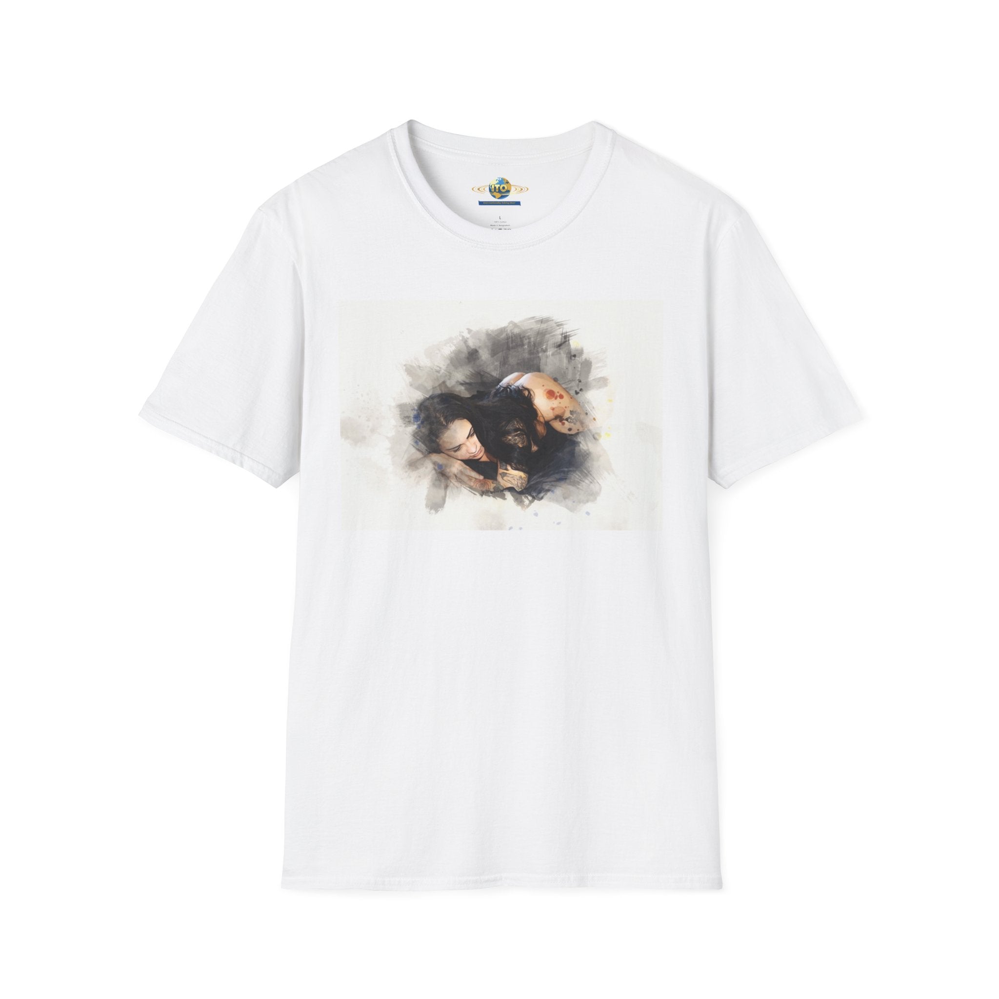 T-Shirt — Watercolor Dachshund Dog Portrait Tee