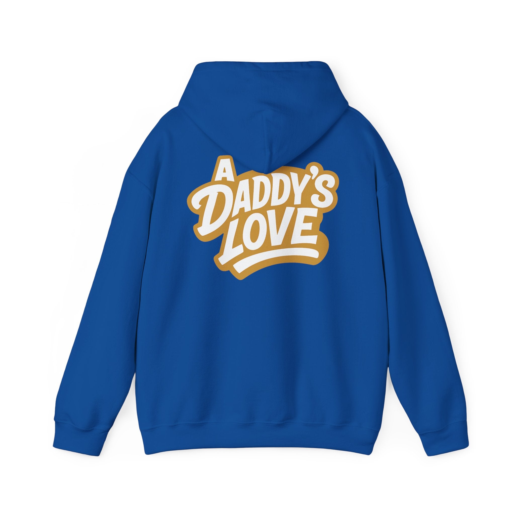 Daddy’s Love Hoodie — Retro Script Father Appreciation Sweatshirt