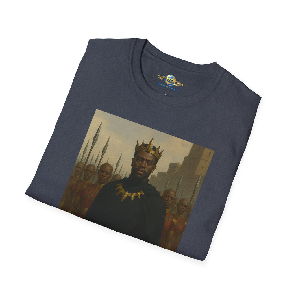 Black King Unisex Softstyle T-Shirt