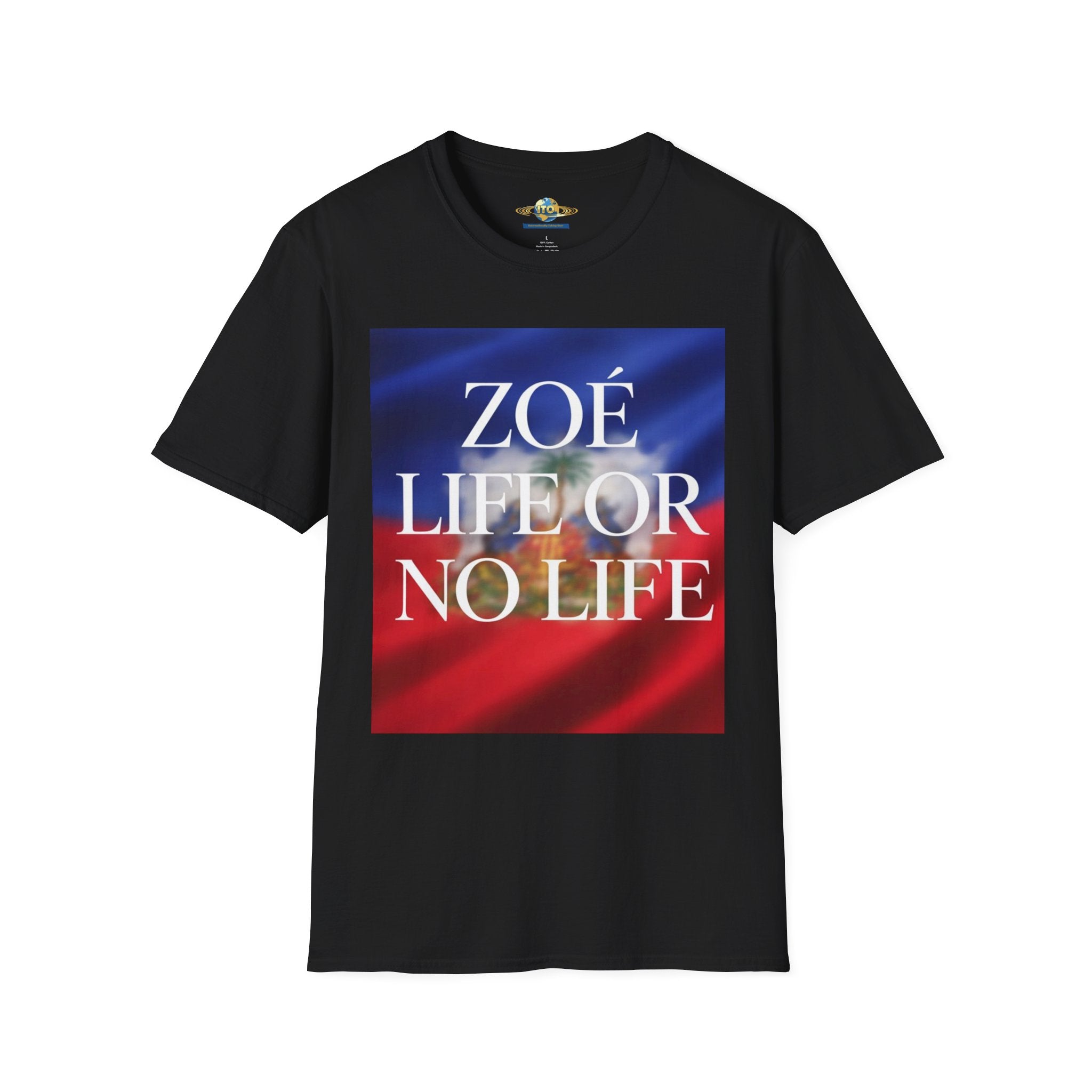 ZOE Life or No Life T‑Shirt — Bold Patriotic Graphic Tee