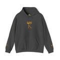 King Crown 'K' Hoodie - Gold Leopard Monogram Pullover