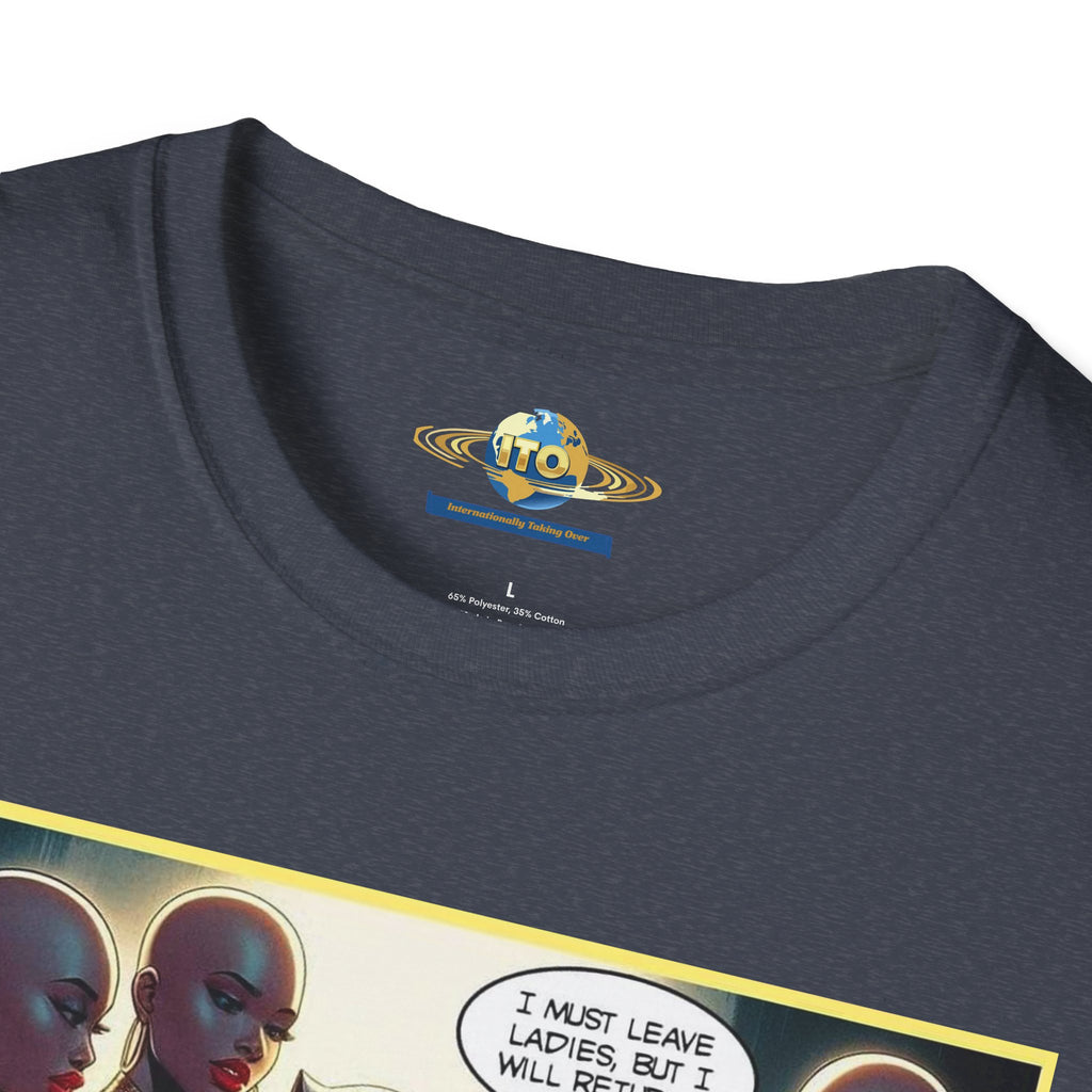 Black Panther Comic Art T‑Shirt — "Wakanda Forever?" Graphic Tee