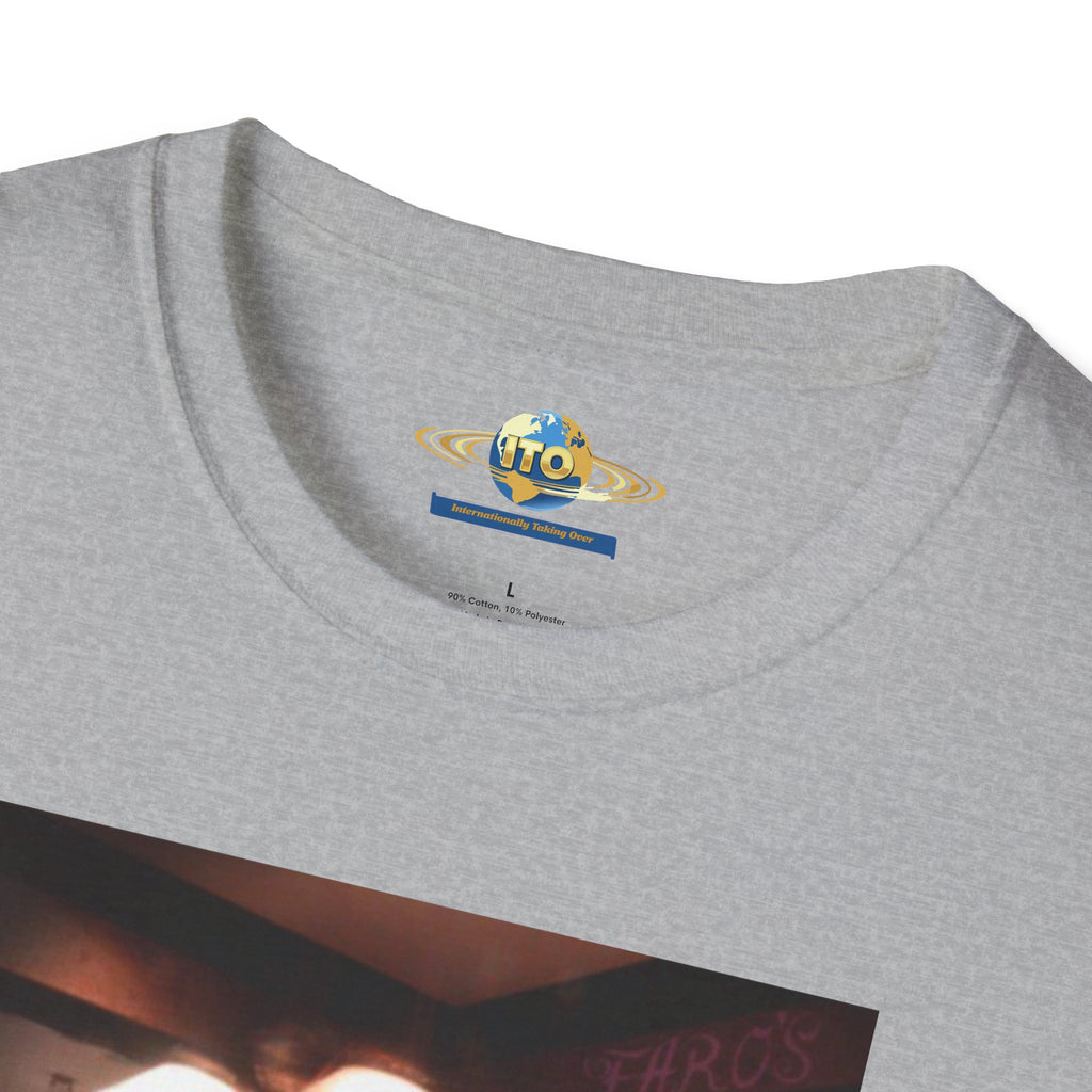 T-Shirt — Retro Pinup Superhero Trio Bar Scene