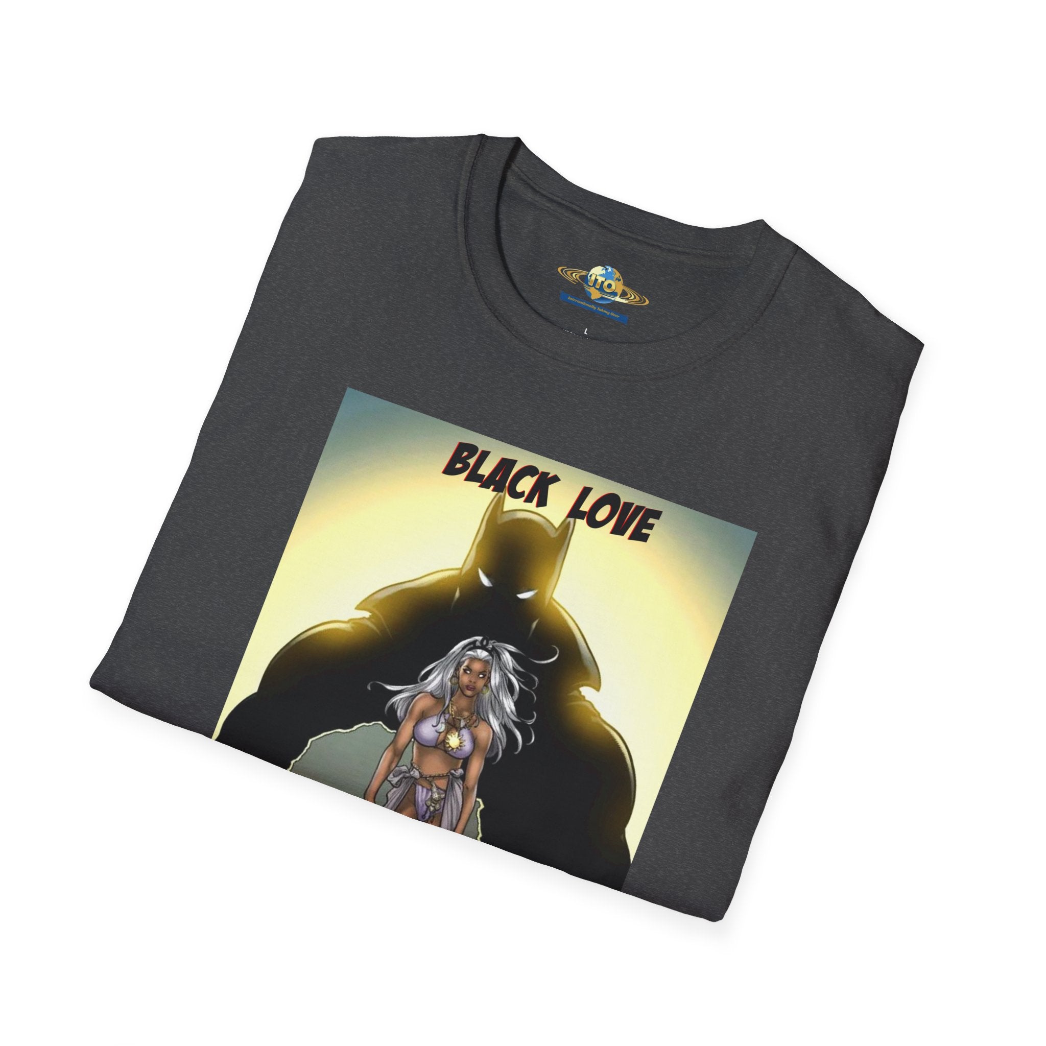 T-Shirt — "Black Love" Afrocentric Superhero Graphic Tee