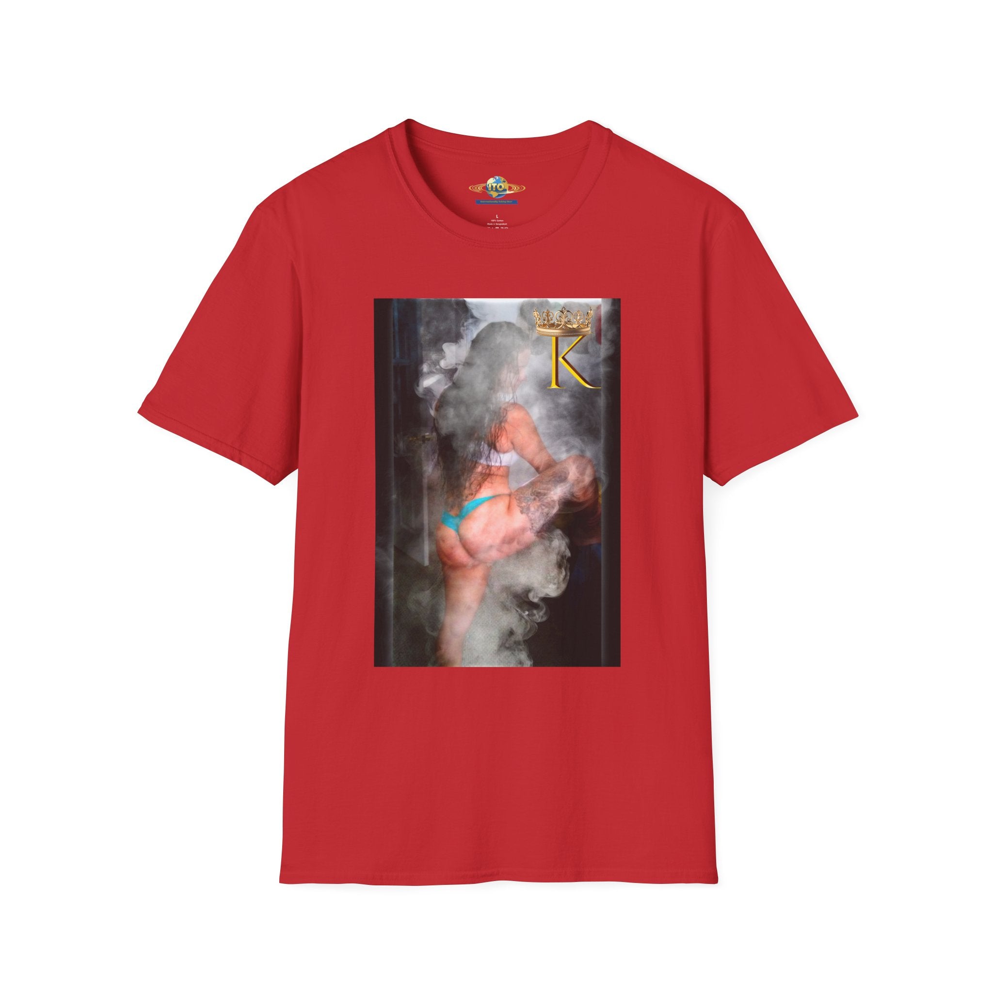 King of Clouds T-Shirt — Surreal Smoke Art Graphic Tee