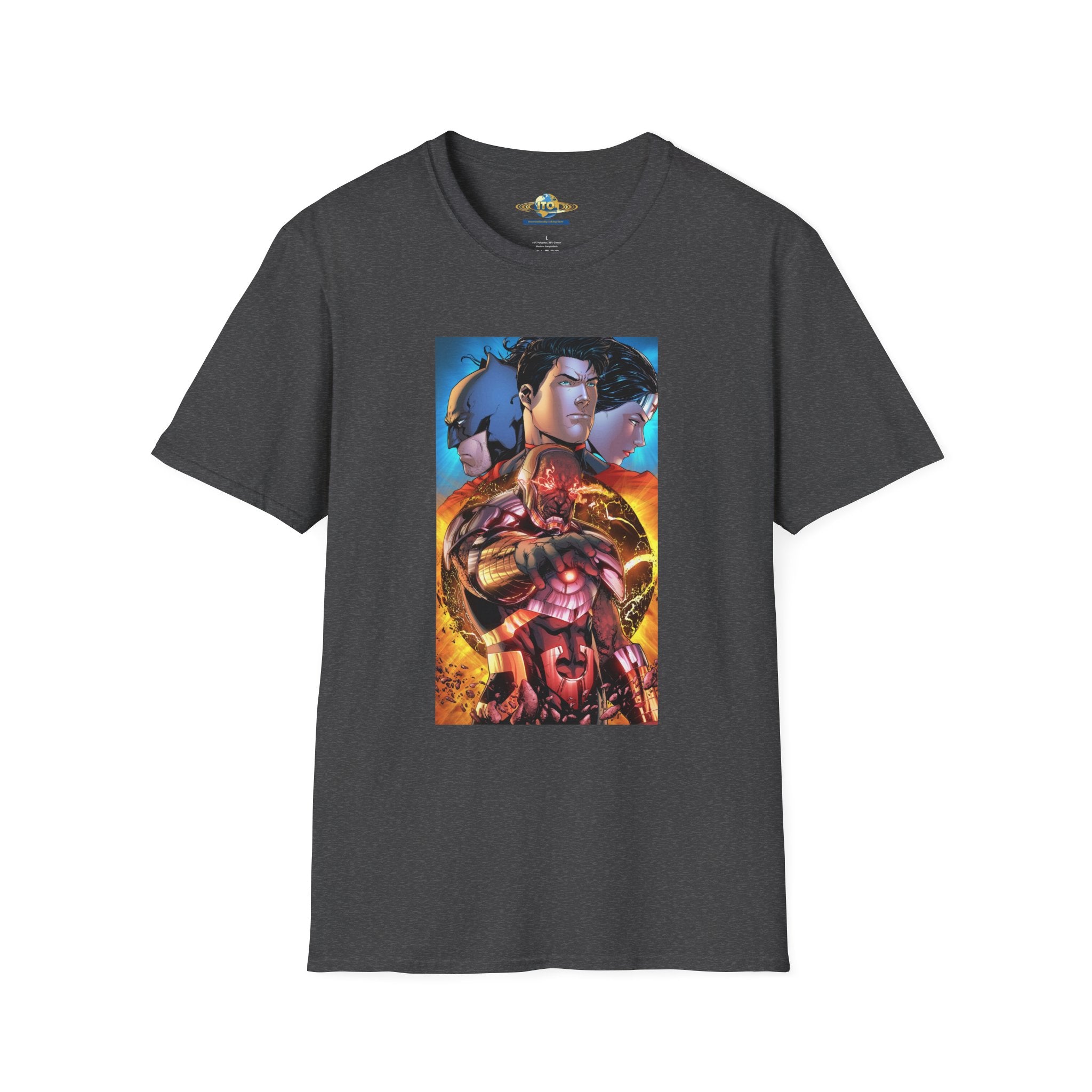 Anime Mecha Warrior Graphic T-Shirt