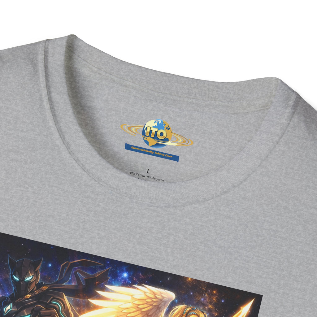 Anime Hero T-Shirt — 'ITO' Cosmic Battle Graphic Tee