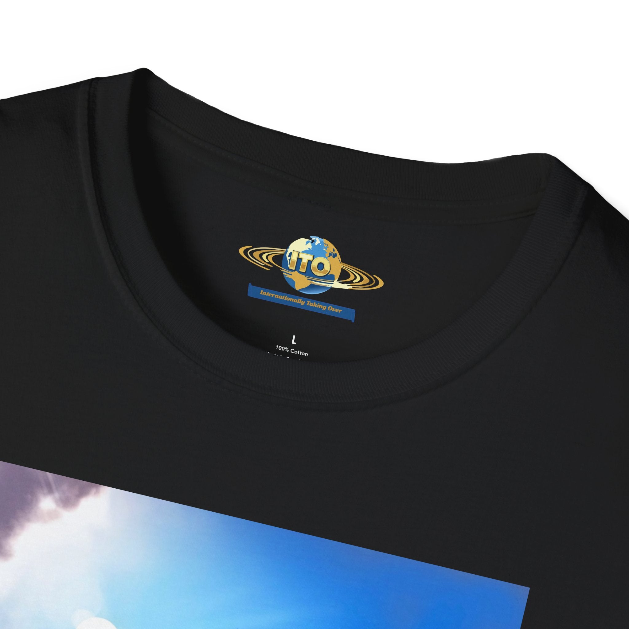 Superhero Cape Graphic T-Shirt — Soaring Hero Design