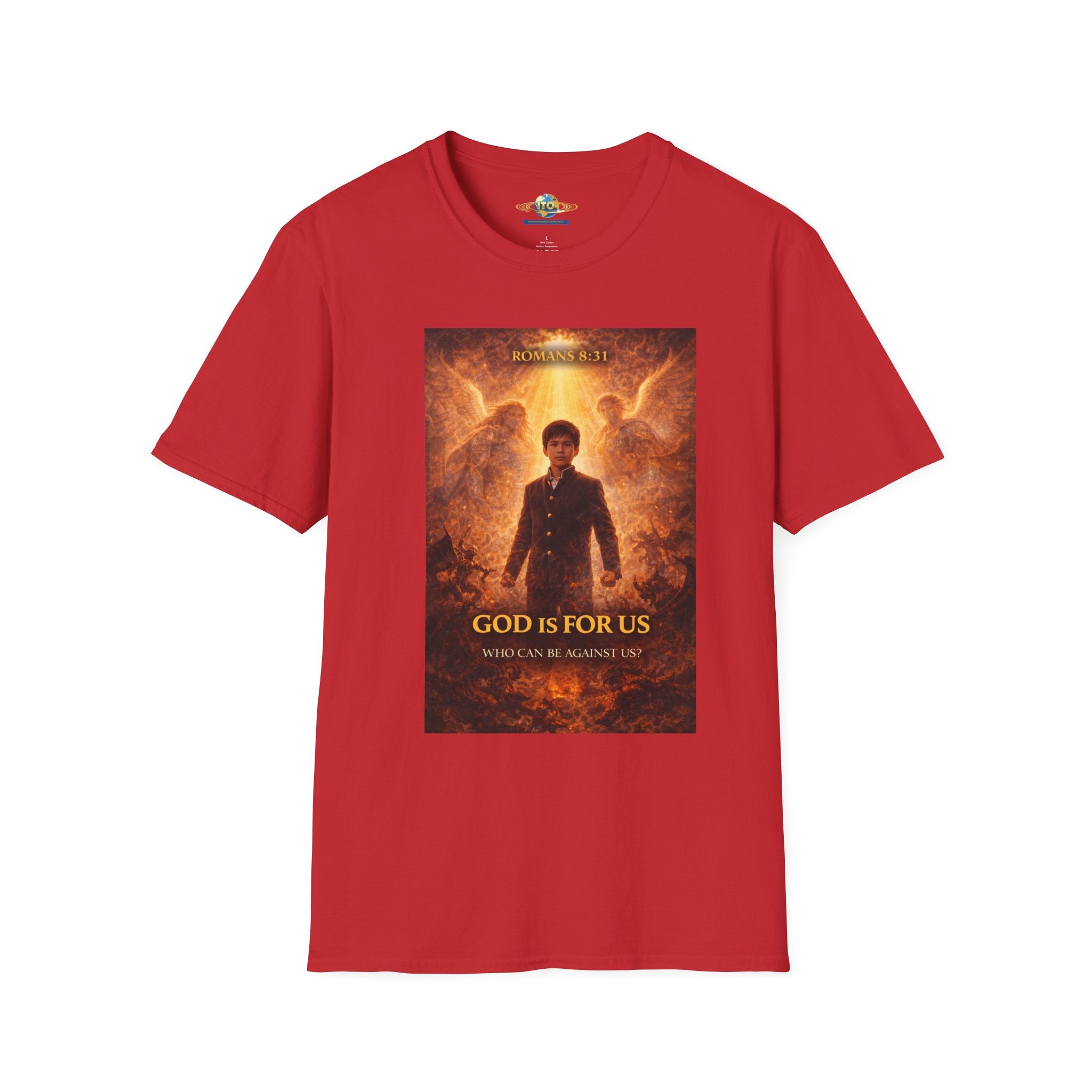 God Is For Us T-Shirt — Inspirational Christian Faith Tee
