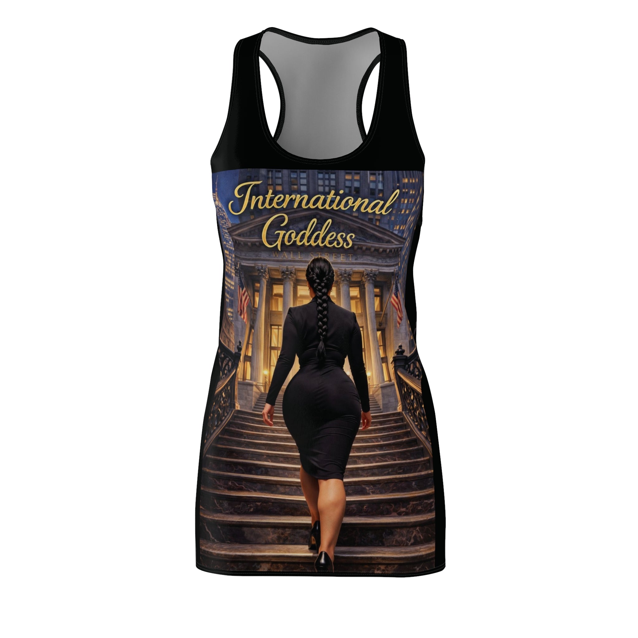 Women's Cut & Sew Racerback Dress (AOP)