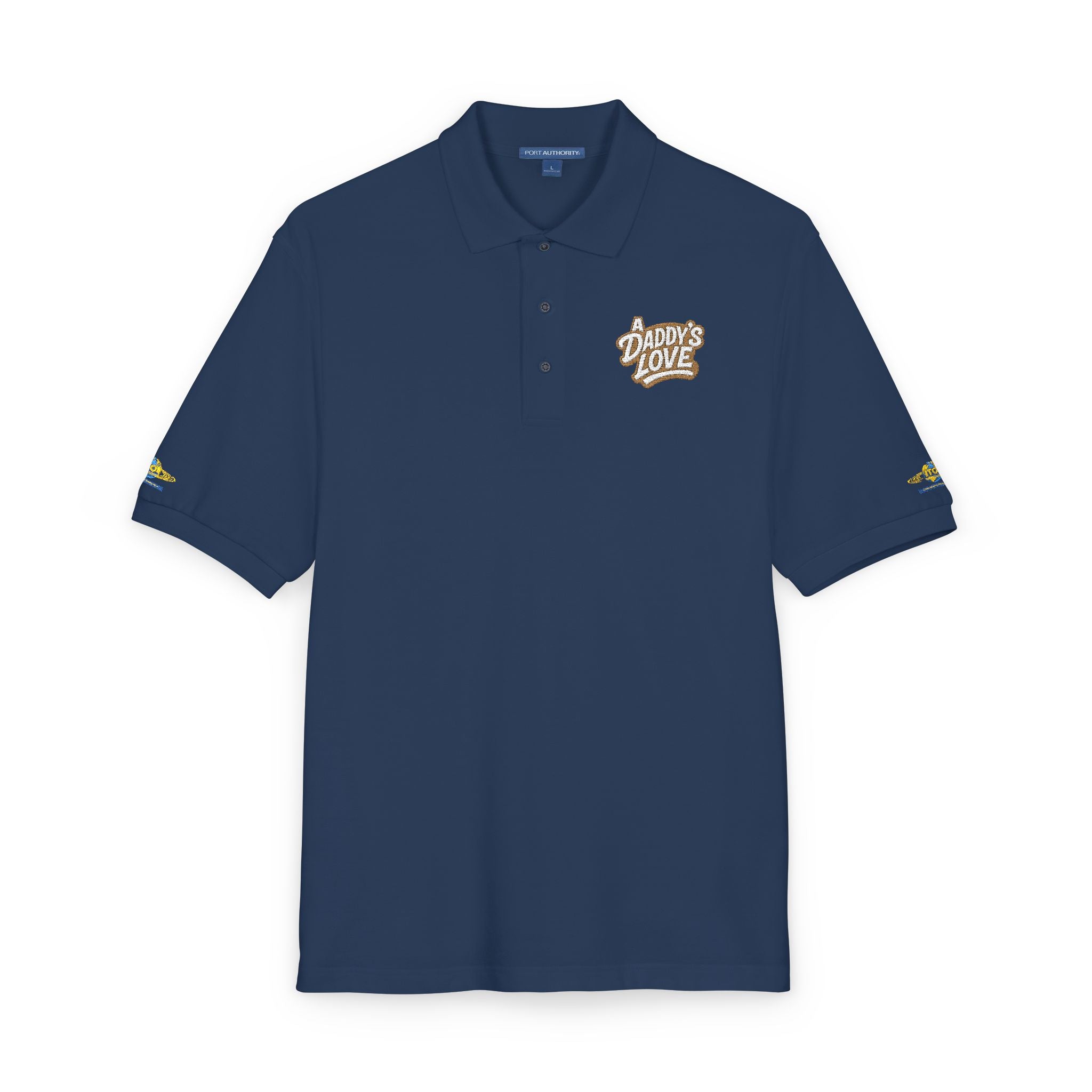 Embroidered "Praise the Lord" Polo Shirt