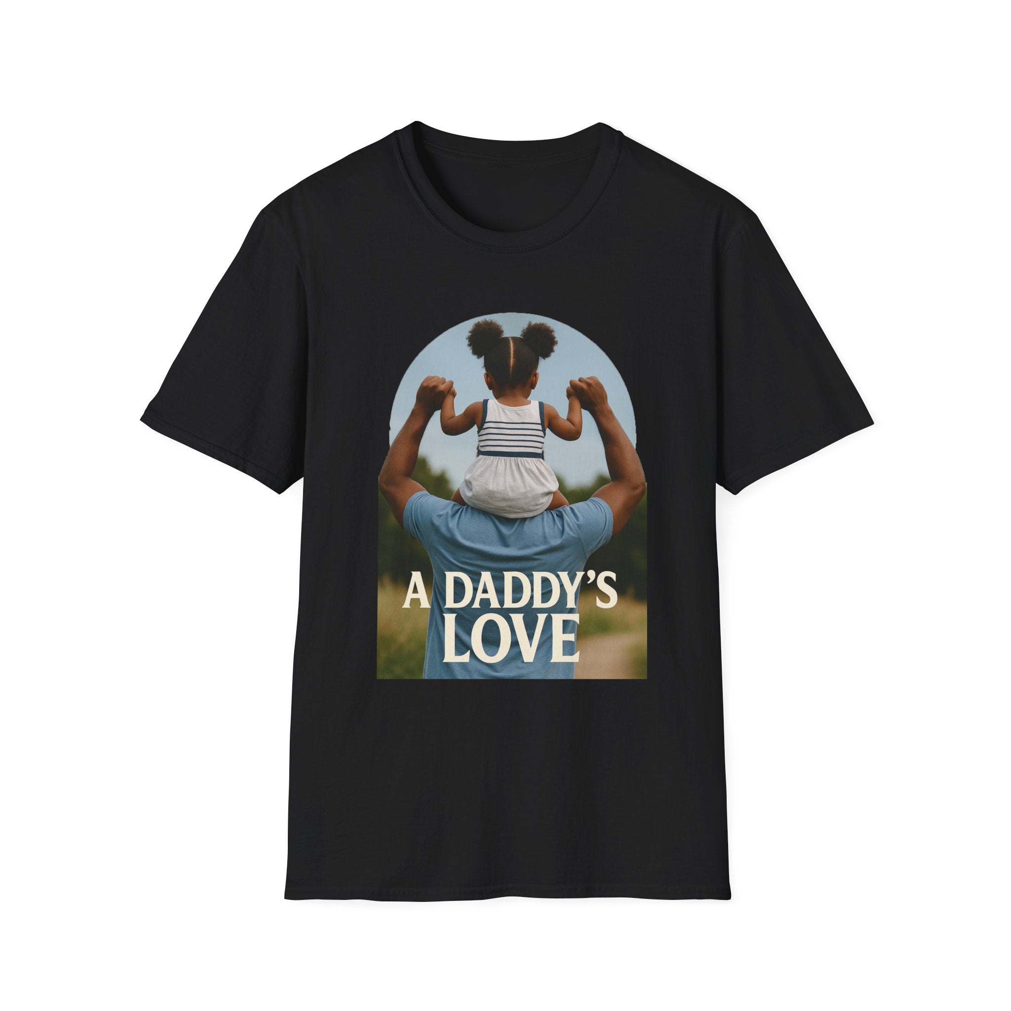 A Daddy's Love T-Shirt — Father's Day Dad & Daughter Vintage Photo Tee