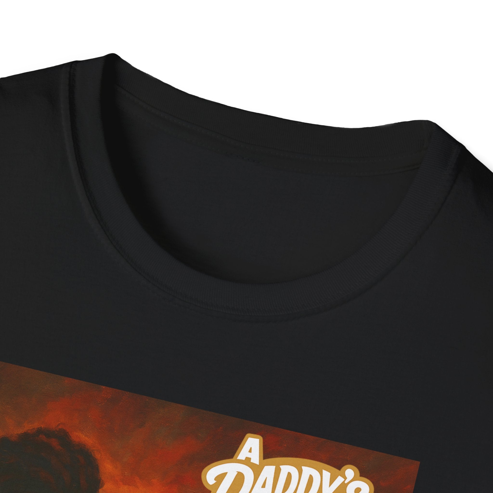Daddy's Love T-Shirt — Father & Daughter Illustration Tee for Father's Day