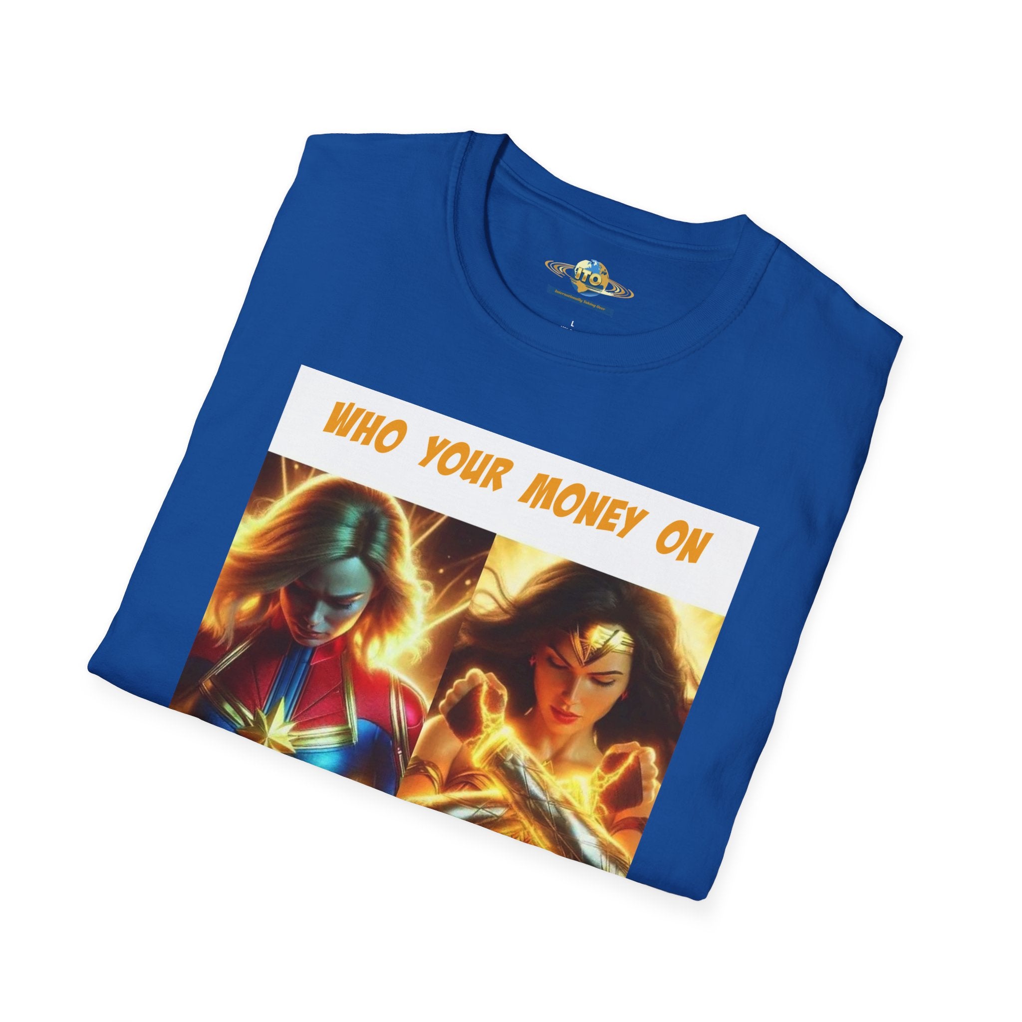 Goddess vs Alien Unisex Softstyle T-Shirt