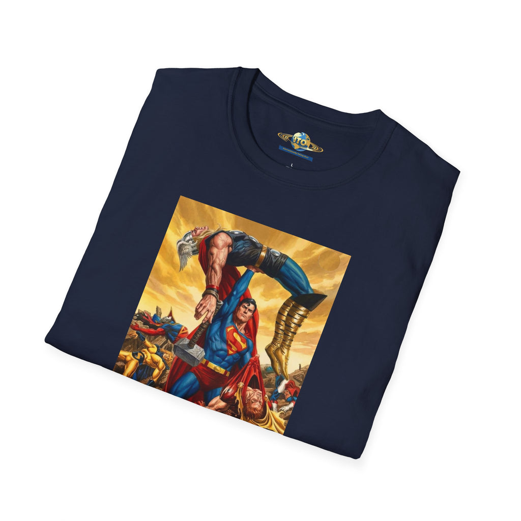 Superhero Team Graphic T-Shirt