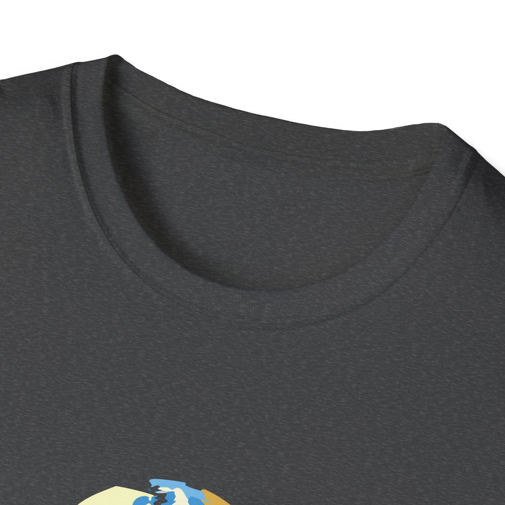 UFO Globe Logo T-Shirt — "Interuniversity Talking One" Graphic Tee