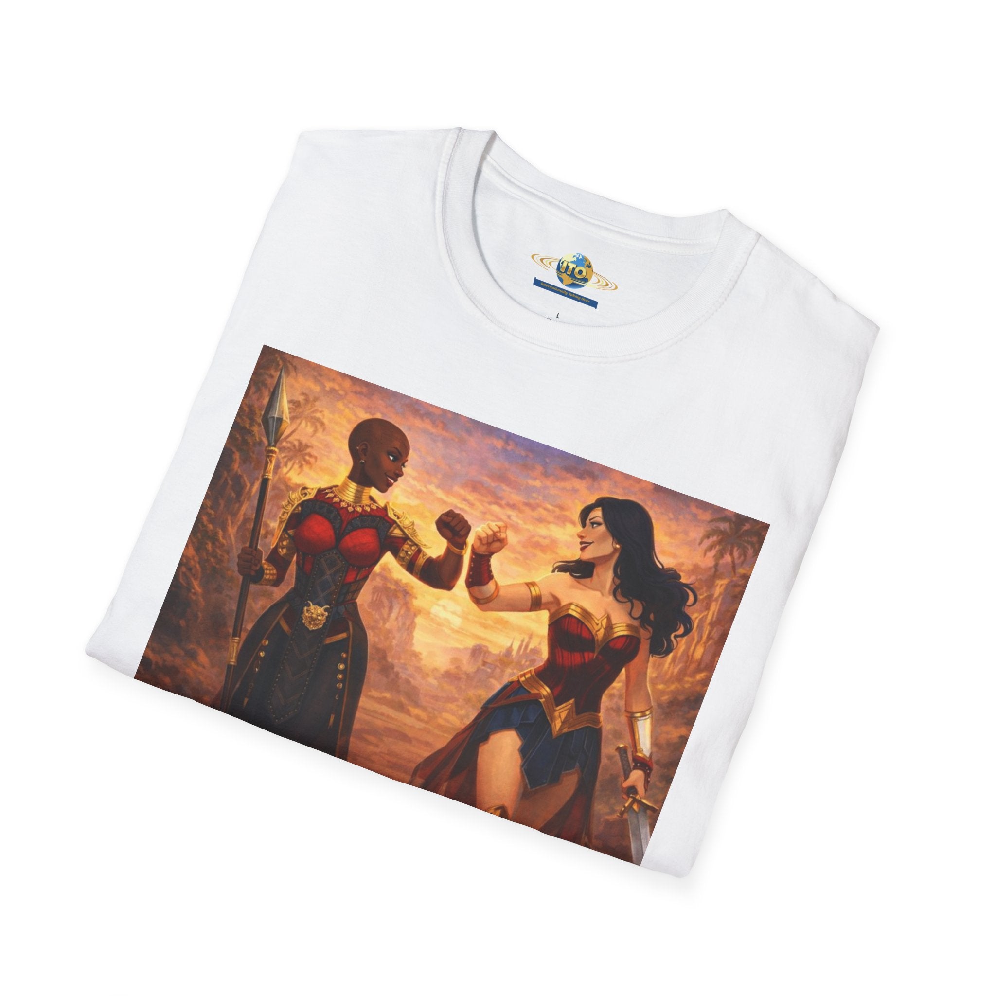 Women warriors  Unisex Softstyle T-Shirt