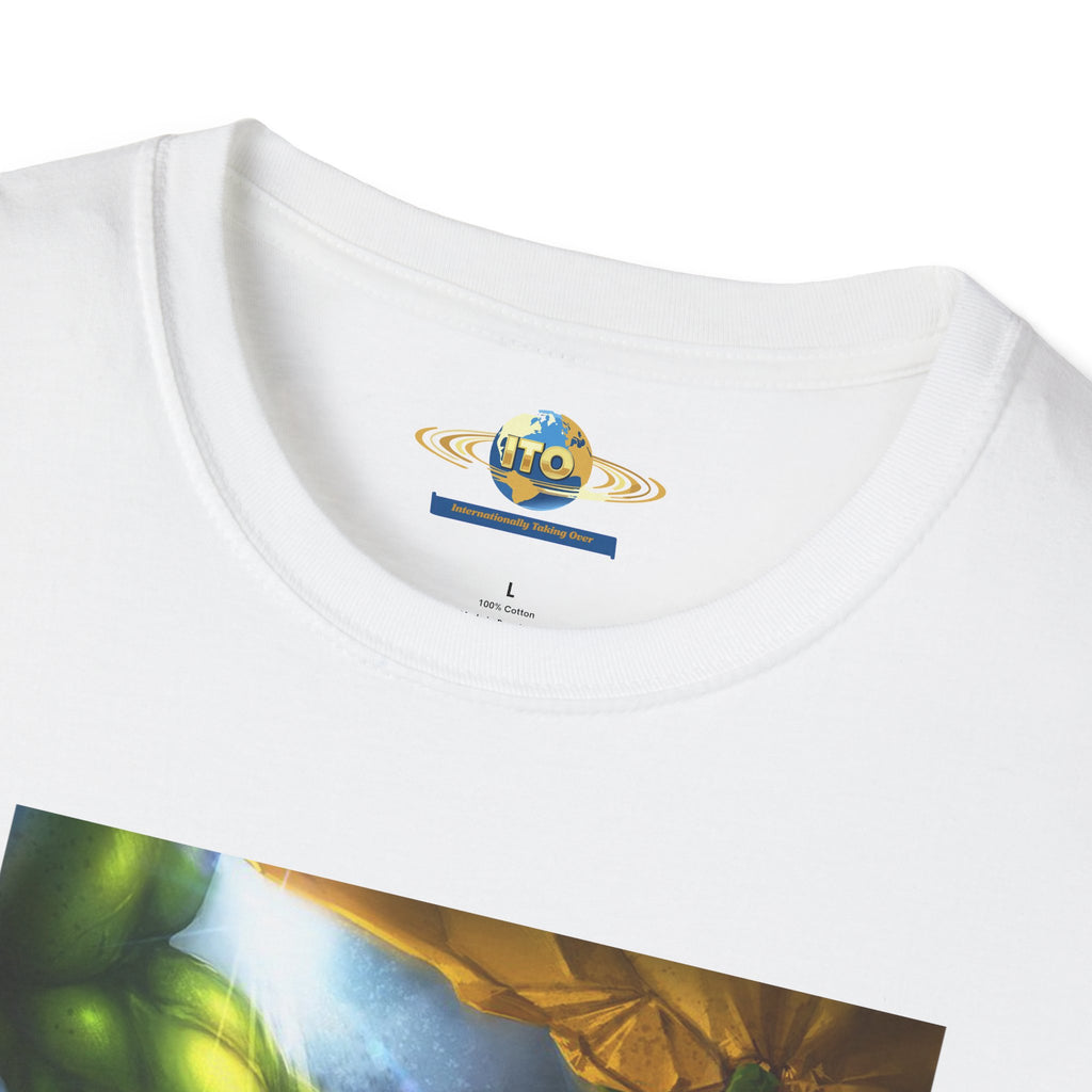 Superhero Clash T-Shirt — Epic Superman vs Hulk Battle Graphic Tee