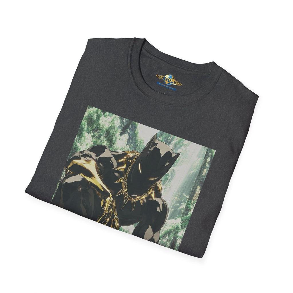 Black Panther Graphic T-Shirt — Superhero King Comic Art Tee