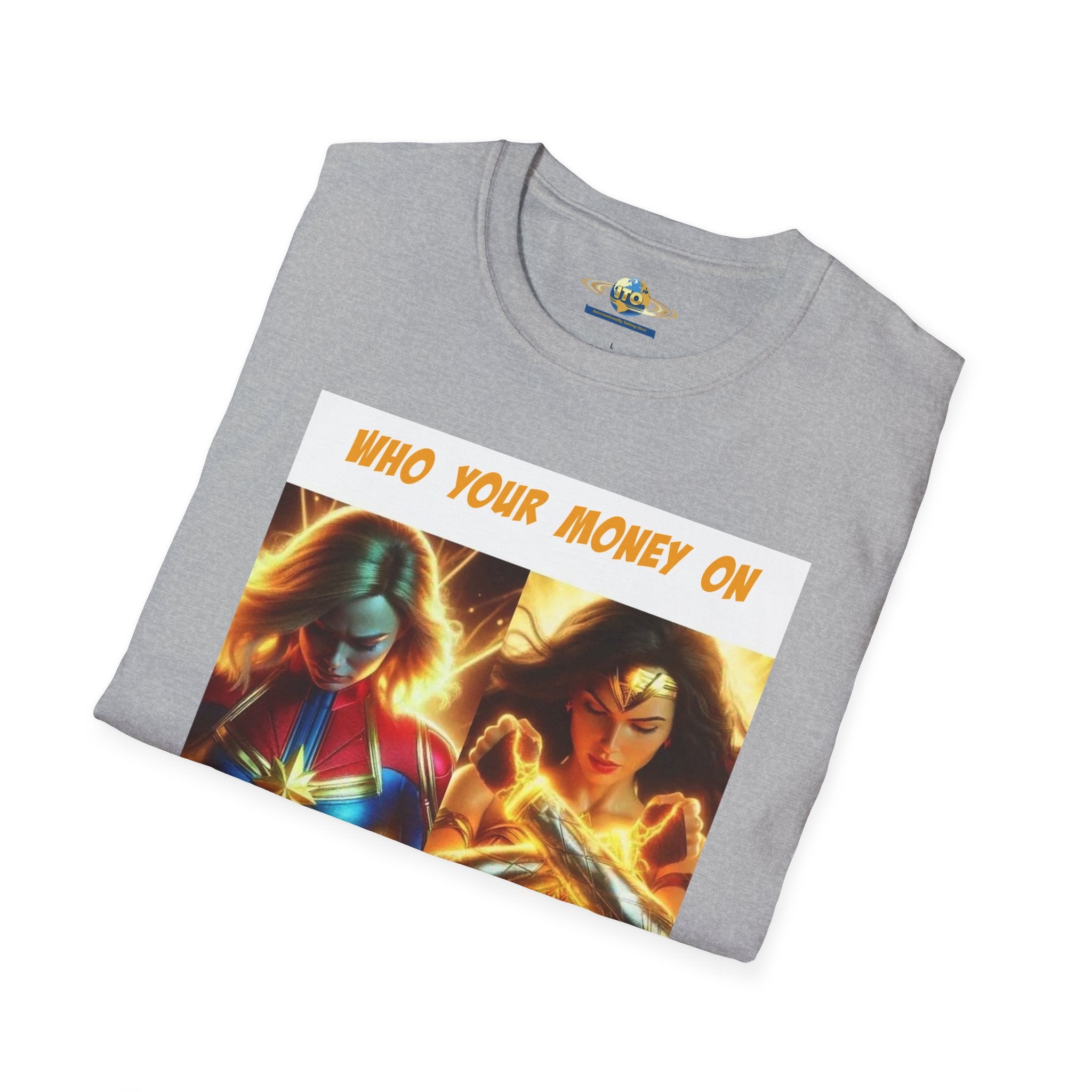 Goddess vs Alien Unisex Softstyle T-Shirt