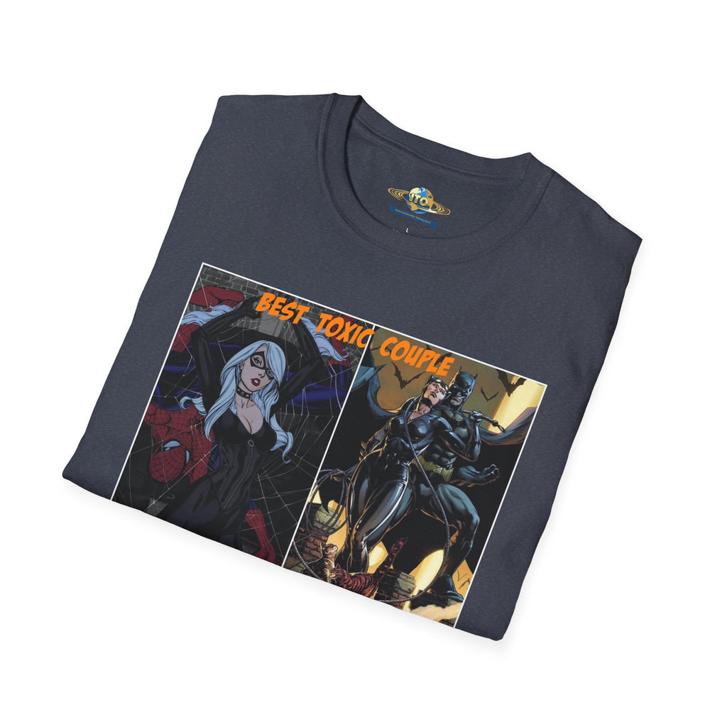 Spider-Verse Comic Art T-Shirt — 'Best-Toxic Covers' Graphic Tee