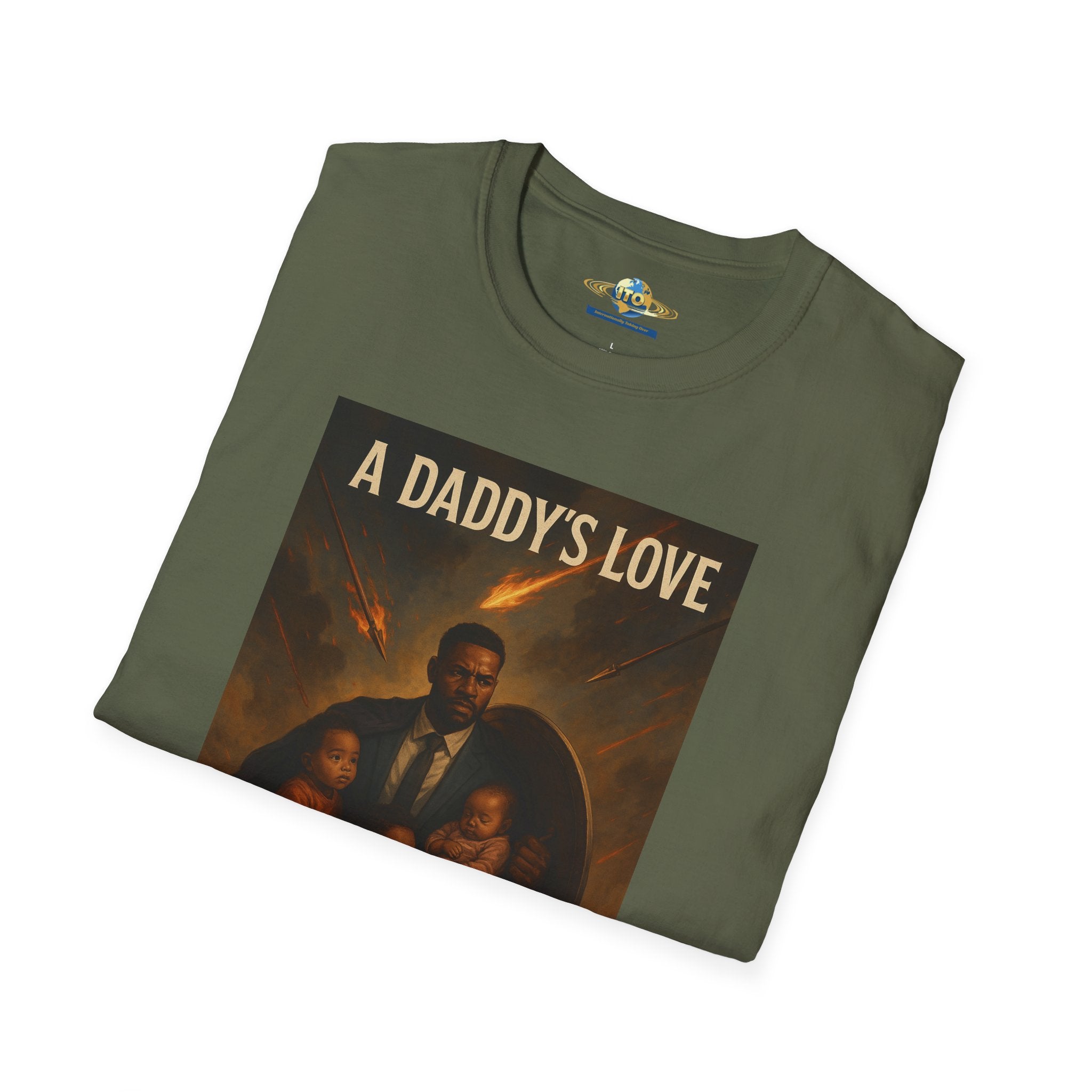 Daddy's Love Father & Children Graphic Tee"