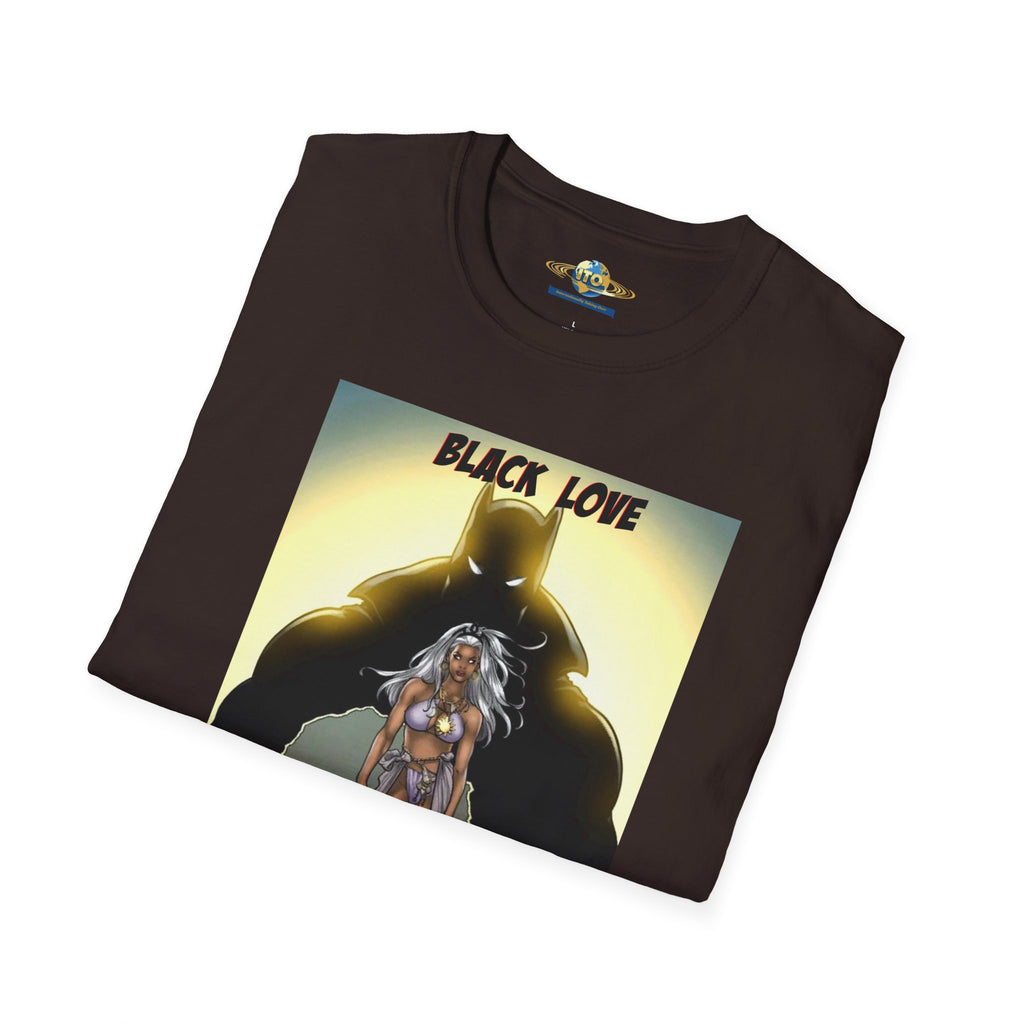 T-Shirt — "Black Love" Afrocentric Superhero Graphic Tee