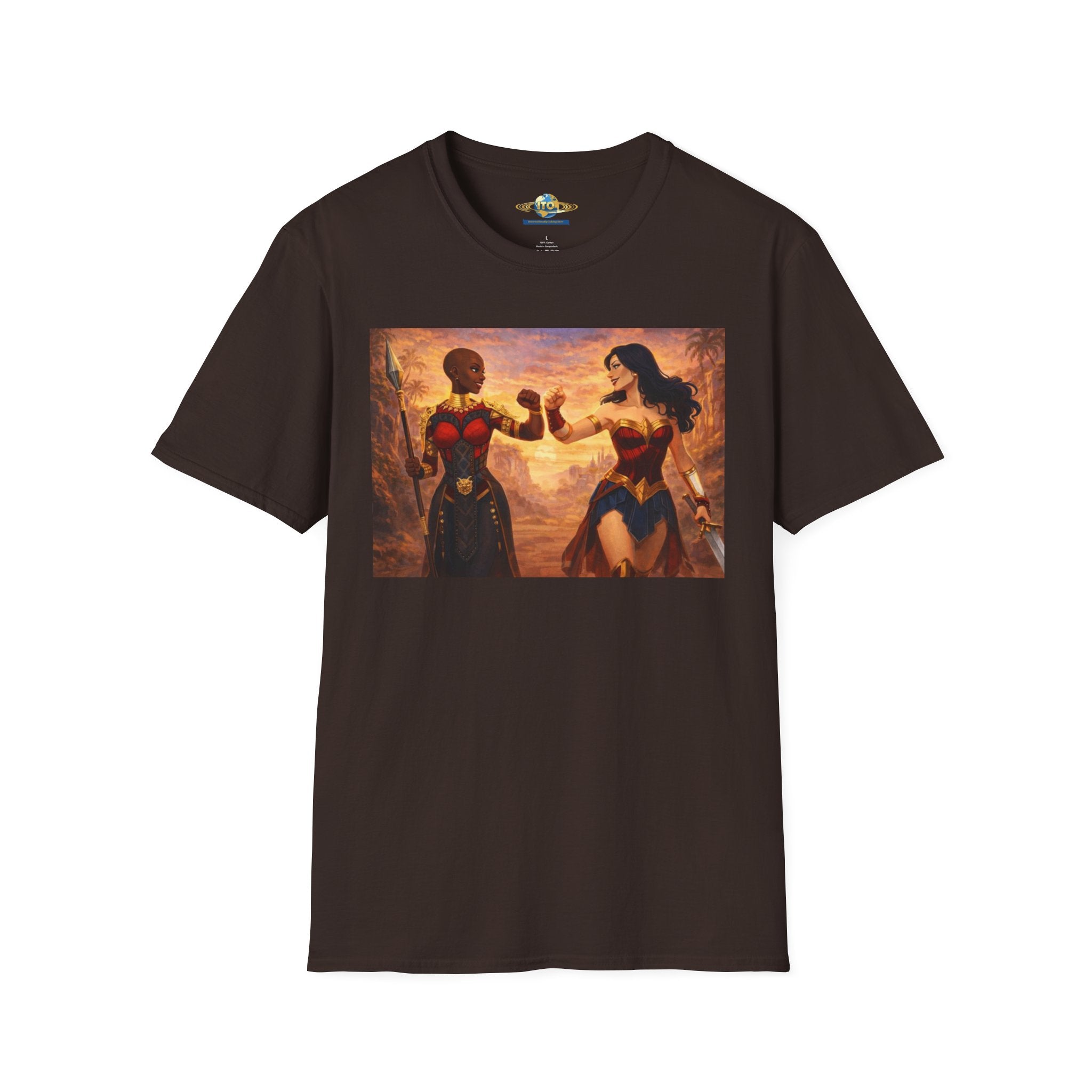 Women warriors  Unisex Softstyle T-Shirt