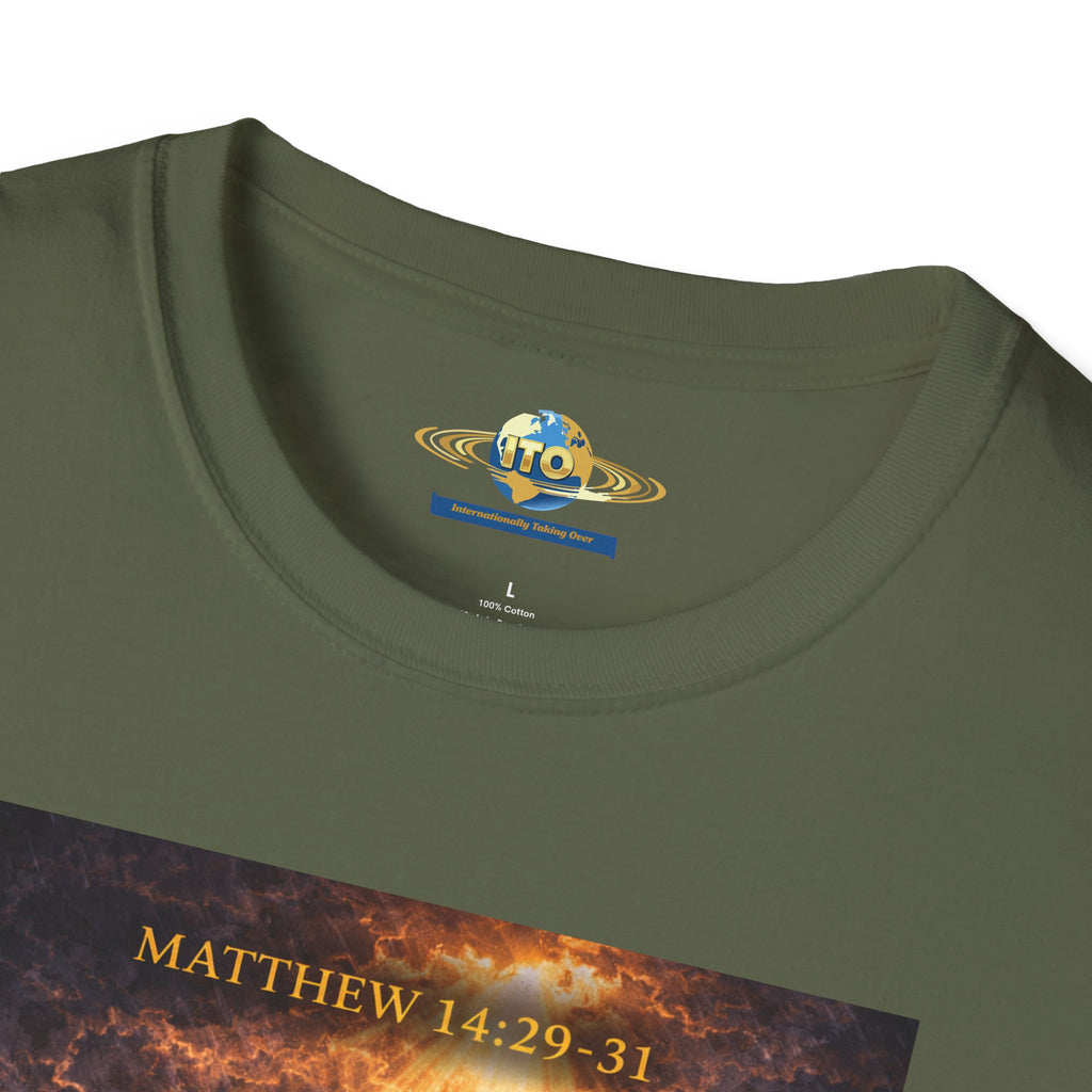 Peace Be Still T-Shirt — Inspirational Christian Jesus Graphic Tee