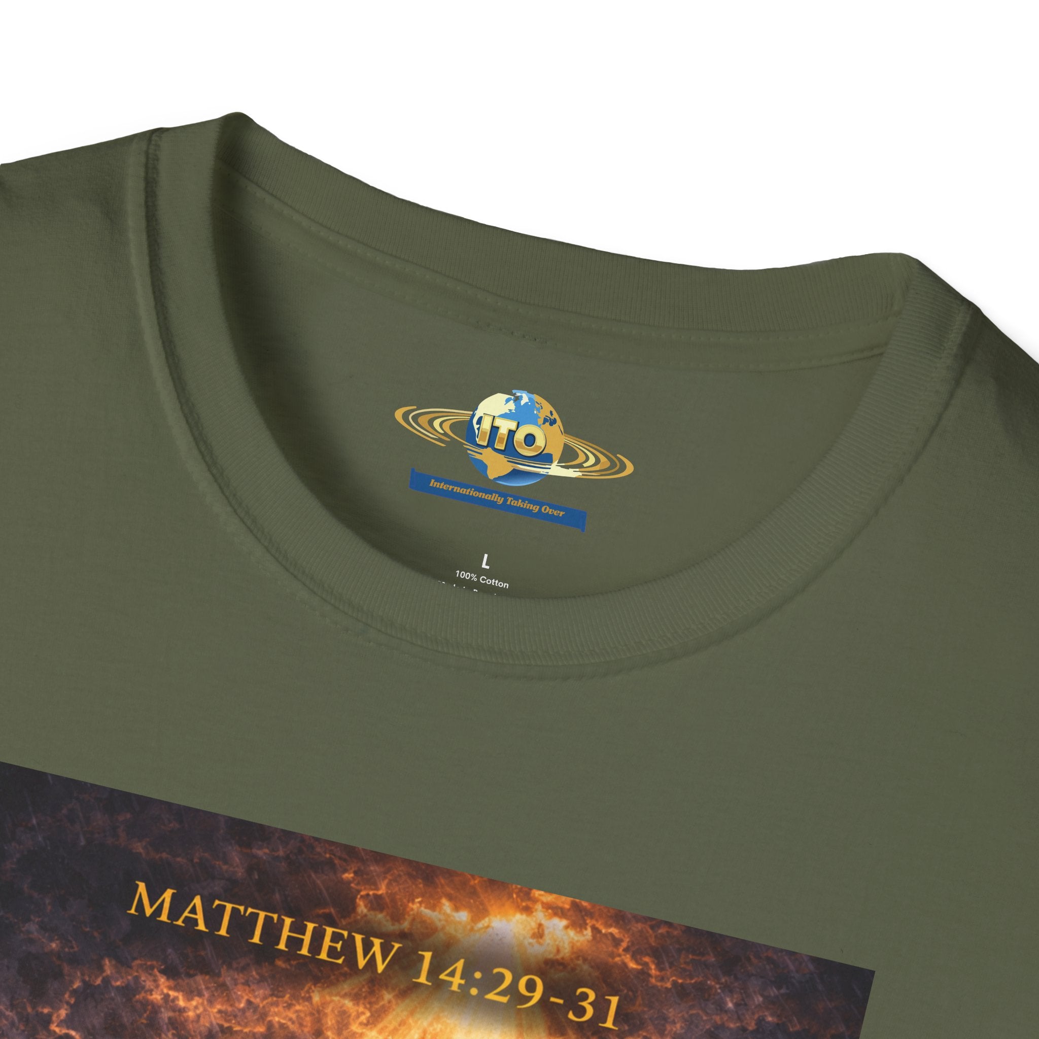 Peace Be Still T-Shirt — Inspirational Christian Jesus Graphic Tee