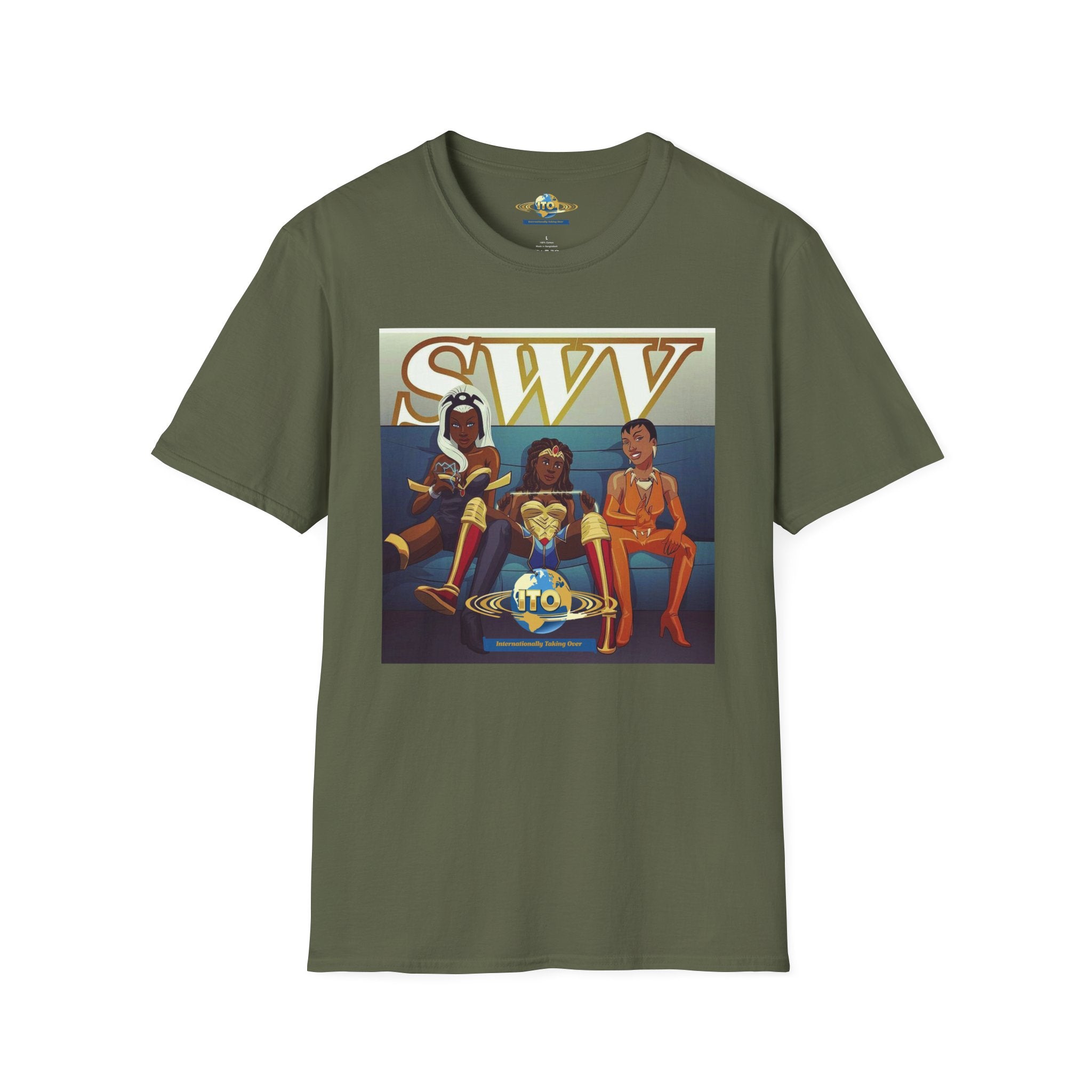 SAVV Vintage Soul Band Graphic T-Shirt