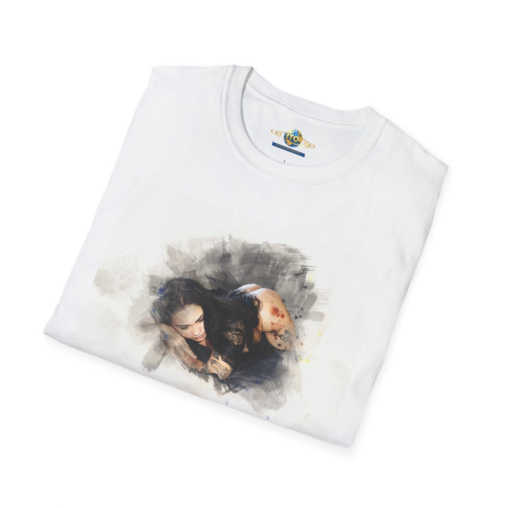 T-Shirt — Watercolor Dachshund Dog Portrait Tee