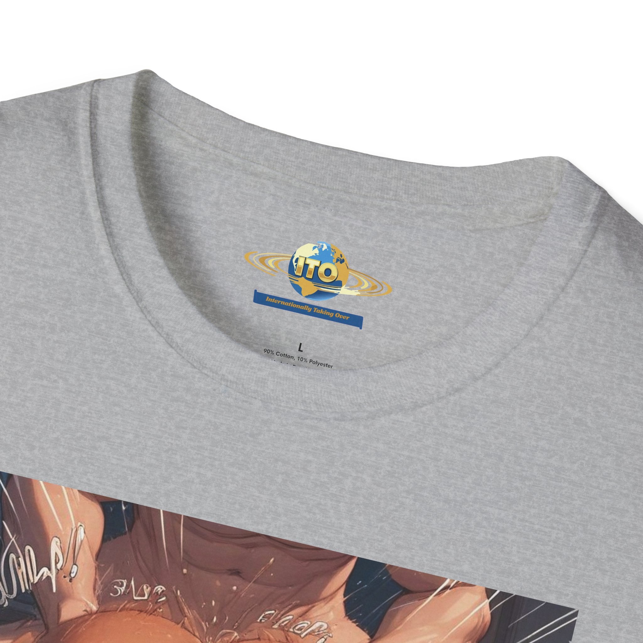 Graphic T-Shirt — Pinup Superhero Artwork Tee