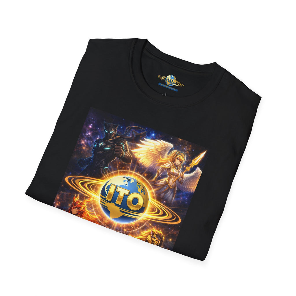 Anime Hero T-Shirt — 'ITO' Cosmic Battle Graphic Tee