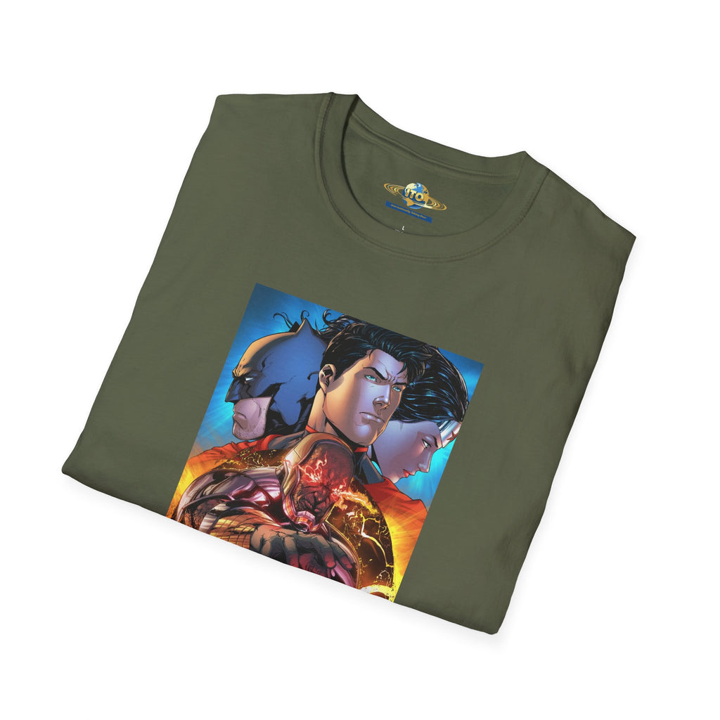 Anime Mecha Warrior Graphic T-Shirt