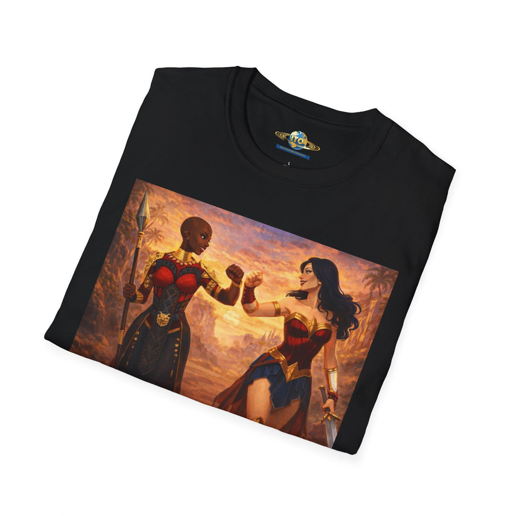 Women warriors  Unisex Softstyle T-Shirt
