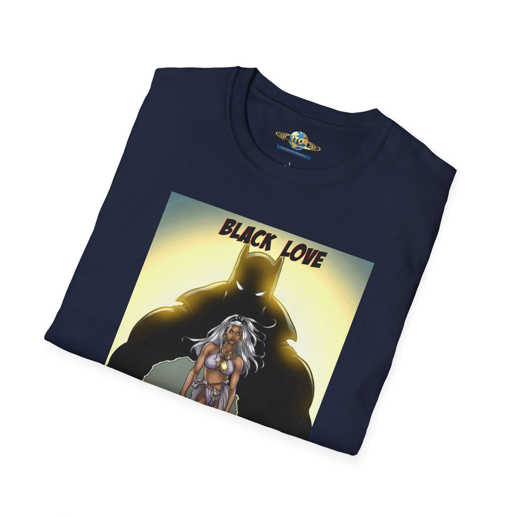 T-Shirt — "Black Love" Afrocentric Superhero Graphic Tee