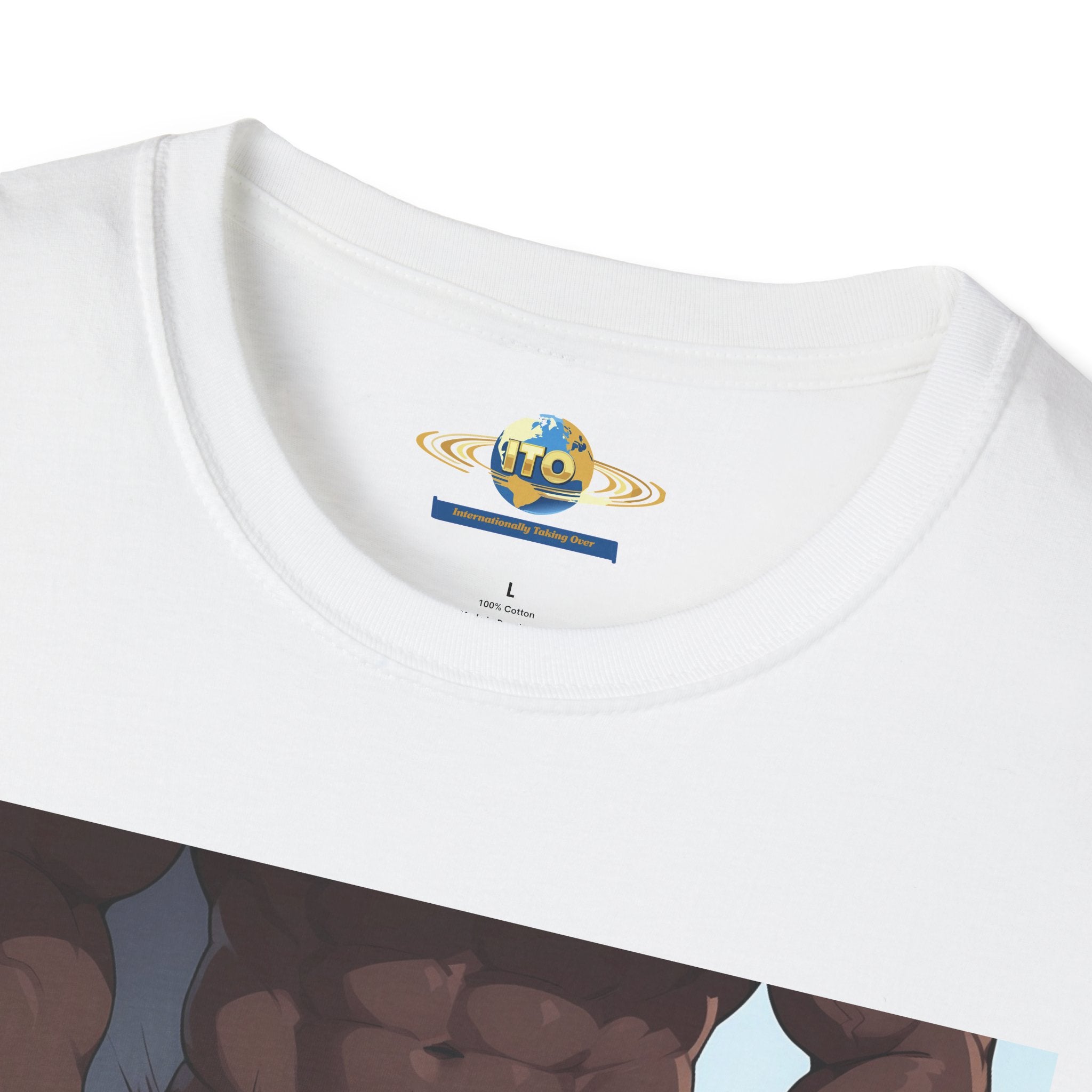 Black Man & Wonder Ass Graphic T-Shirt — Pinup Superhero Art Print