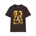 Black Panther-Inspired Graphic T-Shirt — Golden Warrior Marvel Art Tee