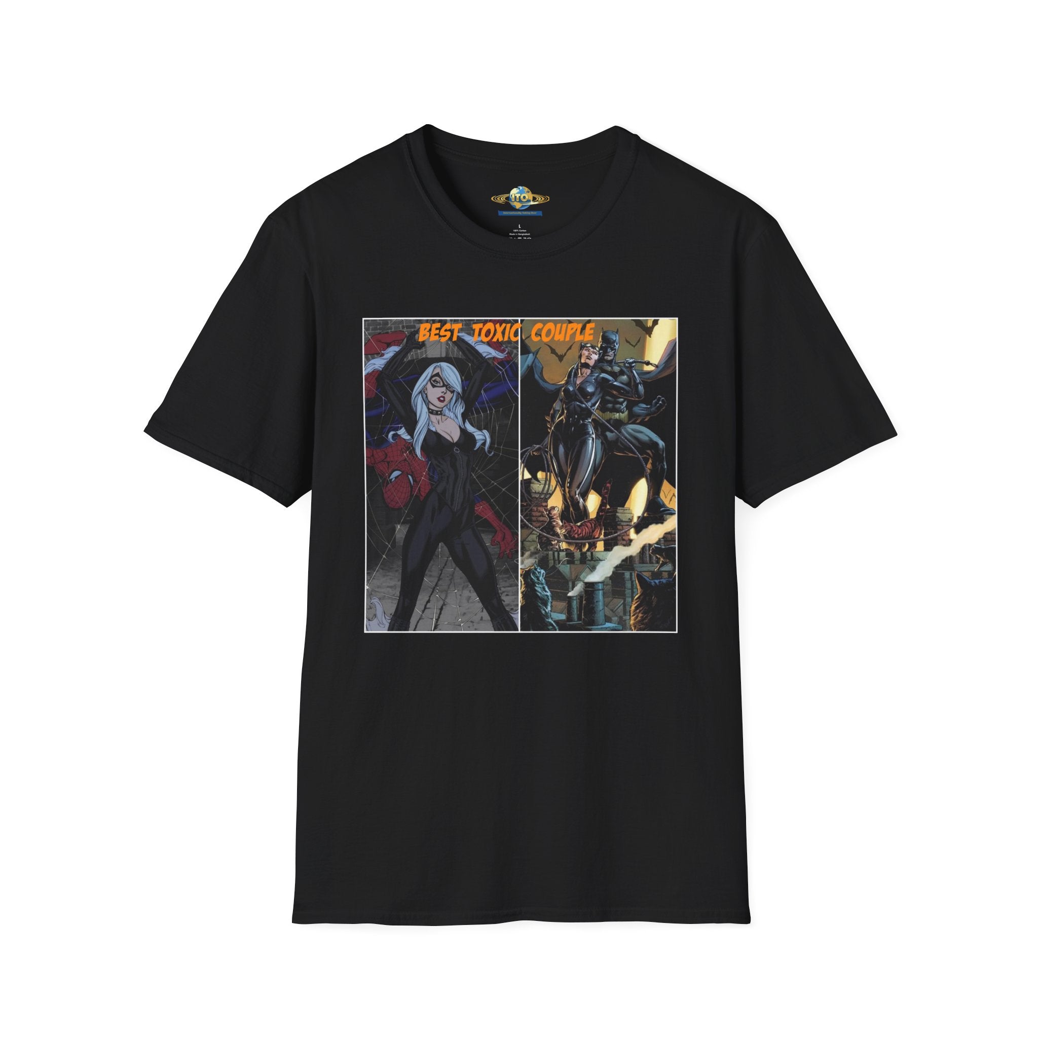 Spider-Verse Comic Art T-Shirt — 'Best-Toxic Covers' Graphic Tee
