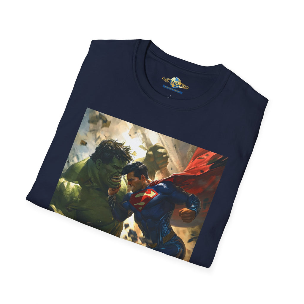 Superhero Clash Graphic T-Shirt
