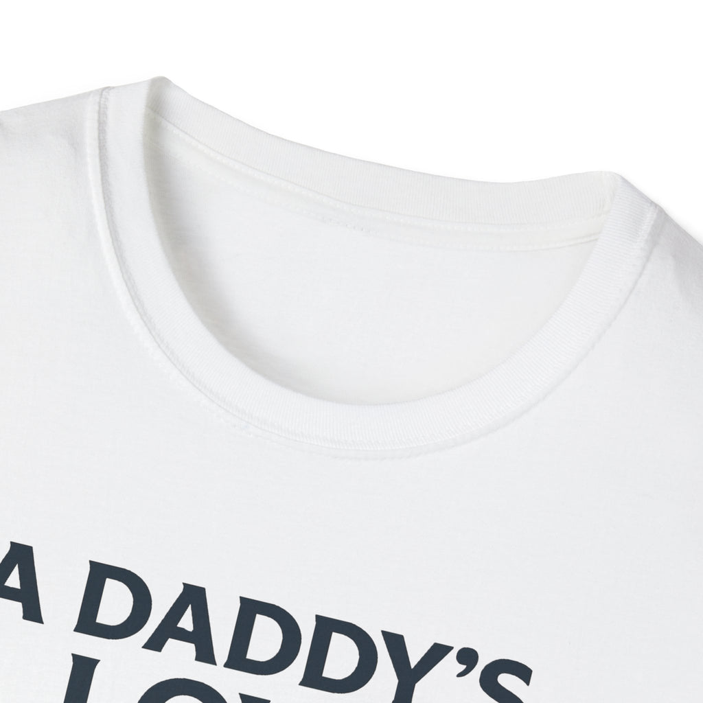 A Daddy's Love T-Shirt — Father and Child Silhouette with Angel Wings Gift