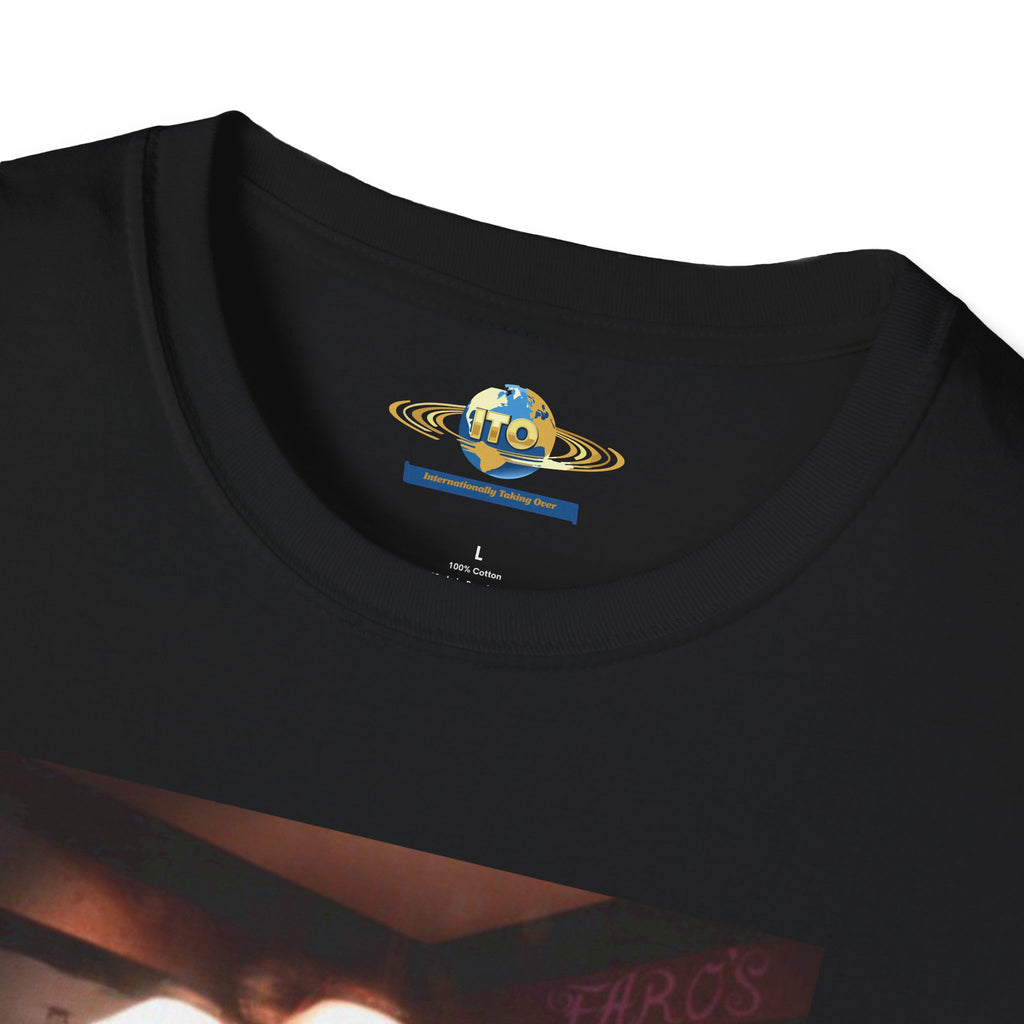 T-Shirt — Retro Pinup Superhero Trio Bar Scene