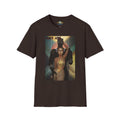Black Love Poster T-Shirt — Afrocentric Black Panther & Queen Graphic Tee