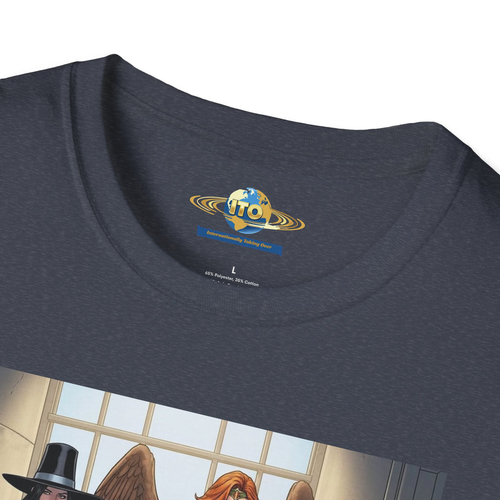 Justice League Portrait T-Shirt — Hero Squad Graphic Tee