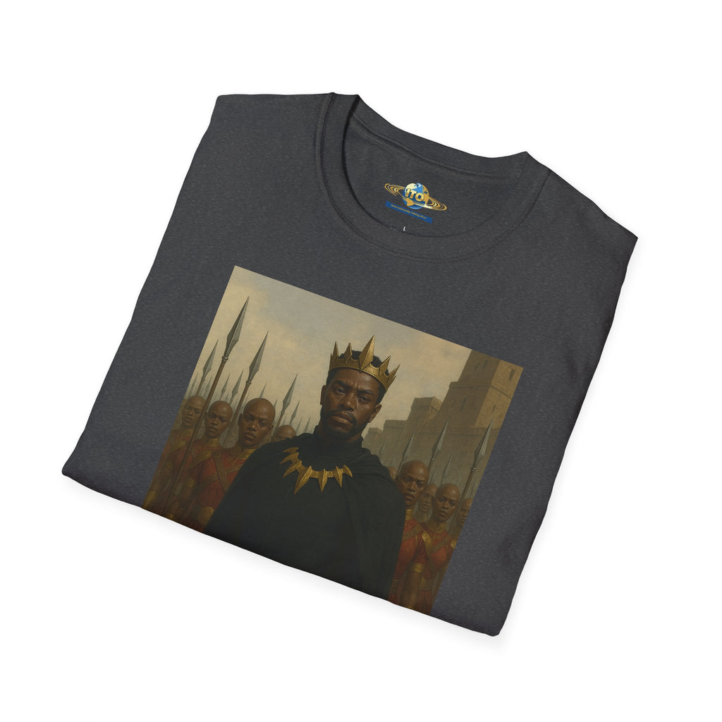 Black King Unisex Softstyle T-Shirt