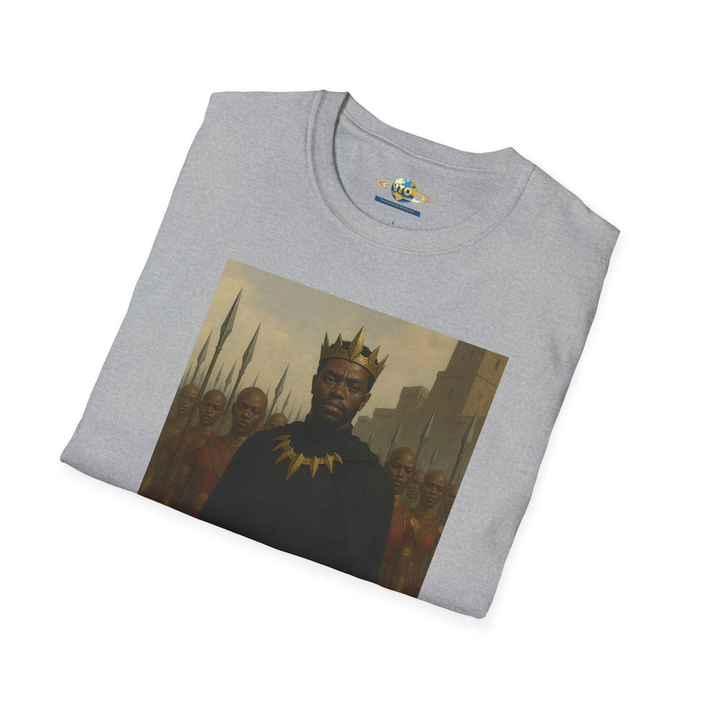 Black King Unisex Softstyle T-Shirt