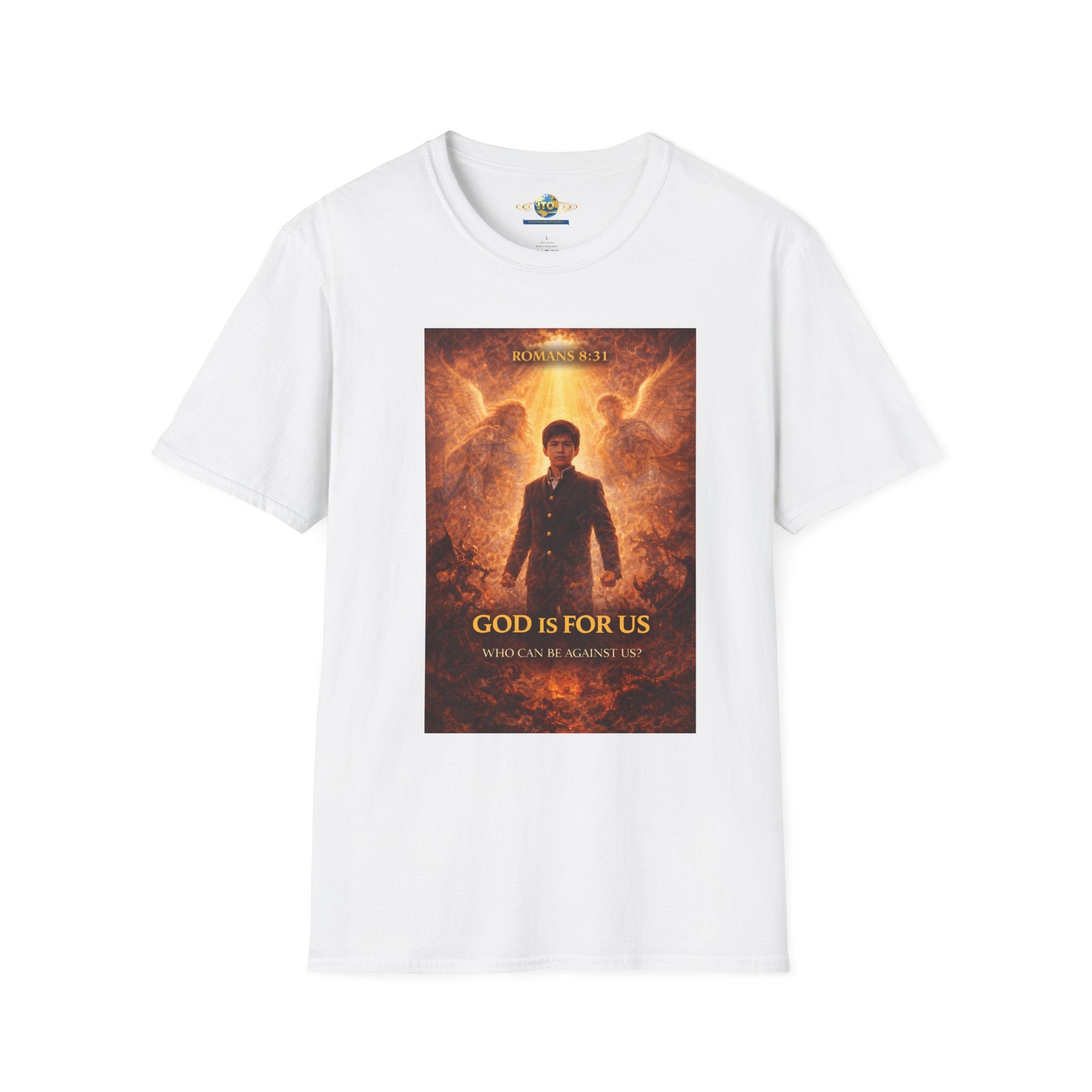 God Is For Us T-Shirt — Inspirational Christian Faith Tee