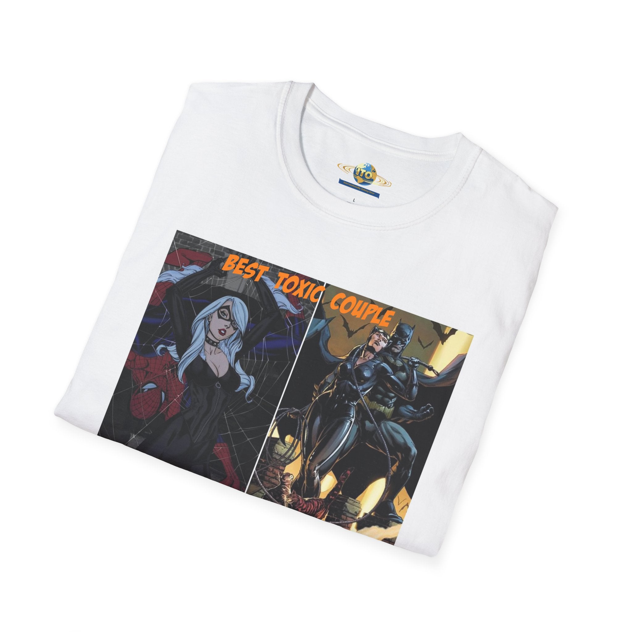 Spider-Verse Comic Art T-Shirt — 'Best-Toxic Covers' Graphic Tee